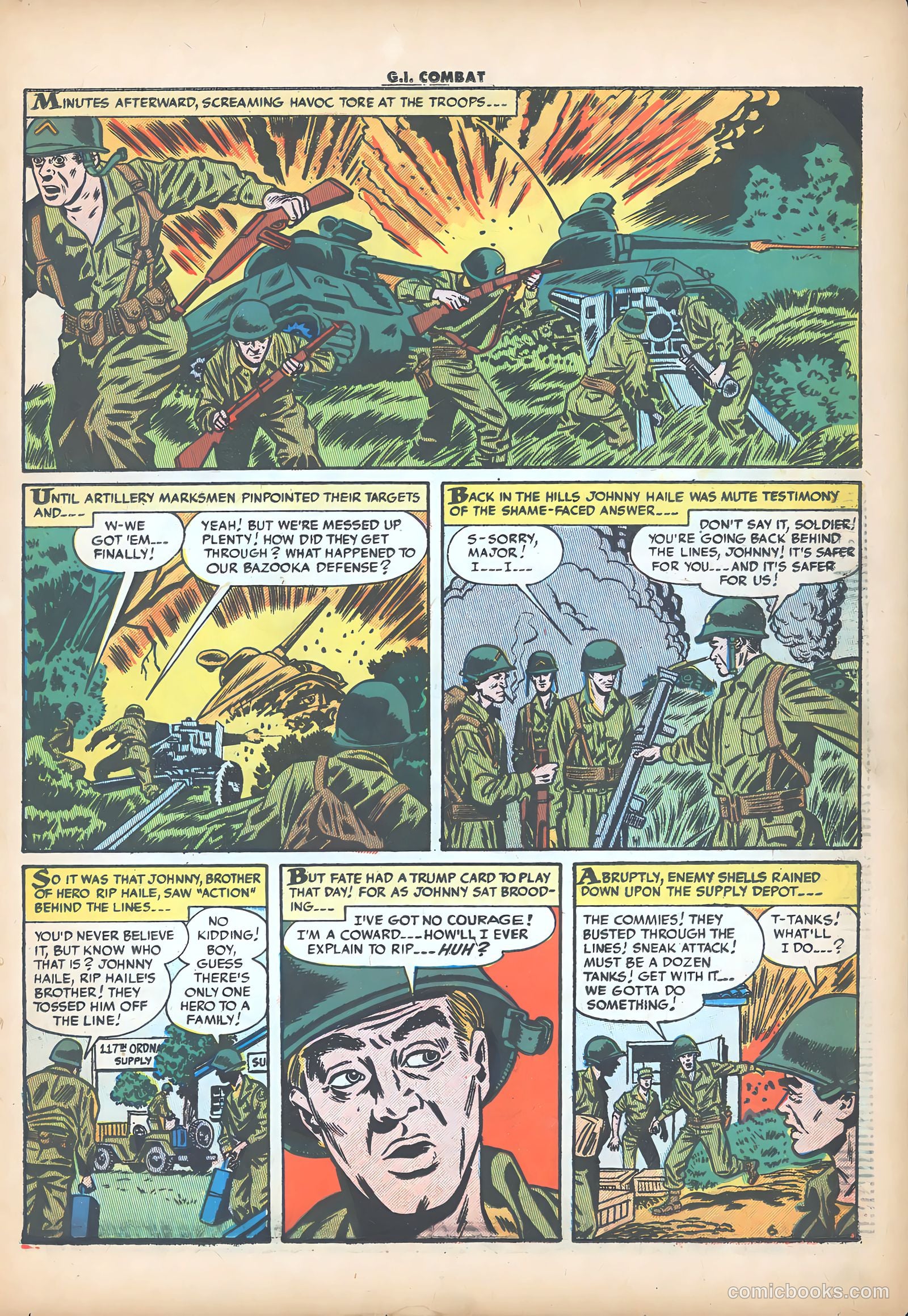 G.I. Combat #43 (1956) — page 23 of 36