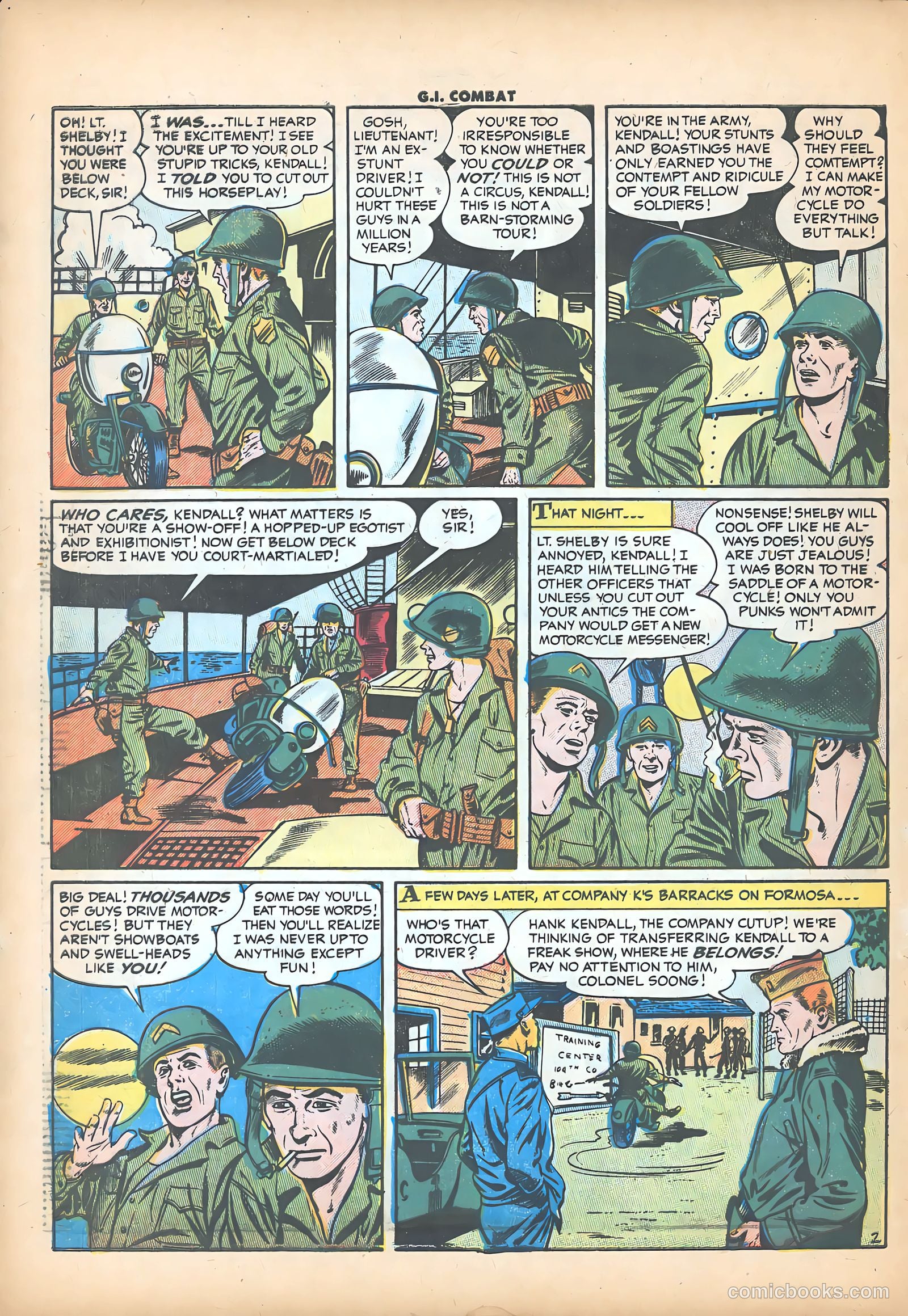 G.I. Combat #43 (1956) — page 28 of 36