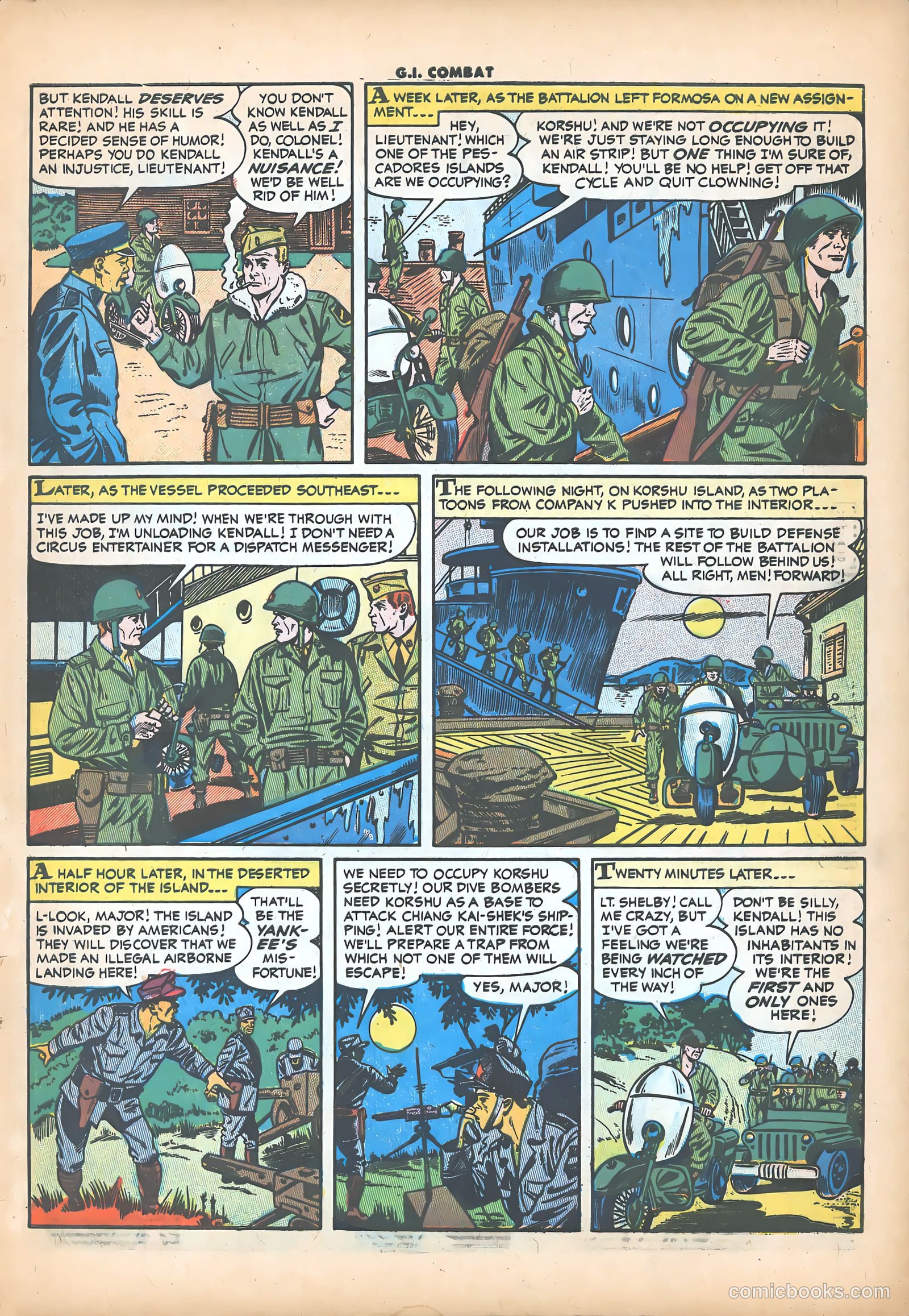 G.I. Combat #43 (1956) — page 29 of 36