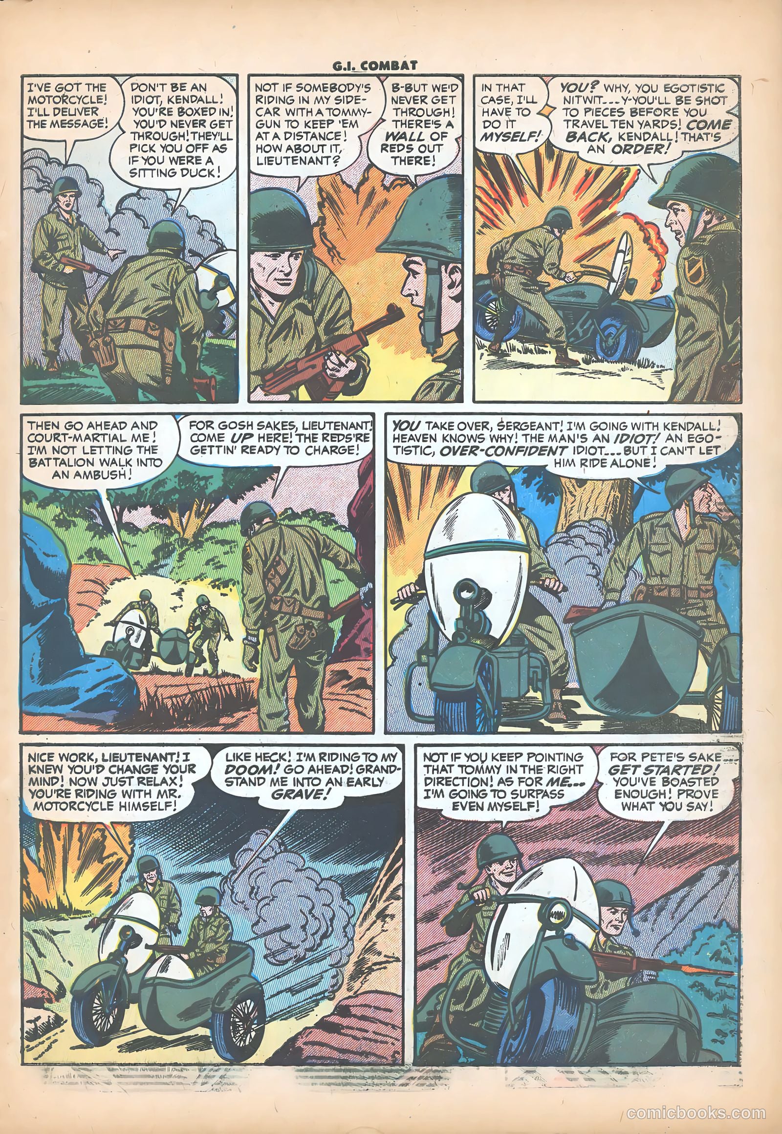 G.I. Combat #43 (1956) — page 31 of 36