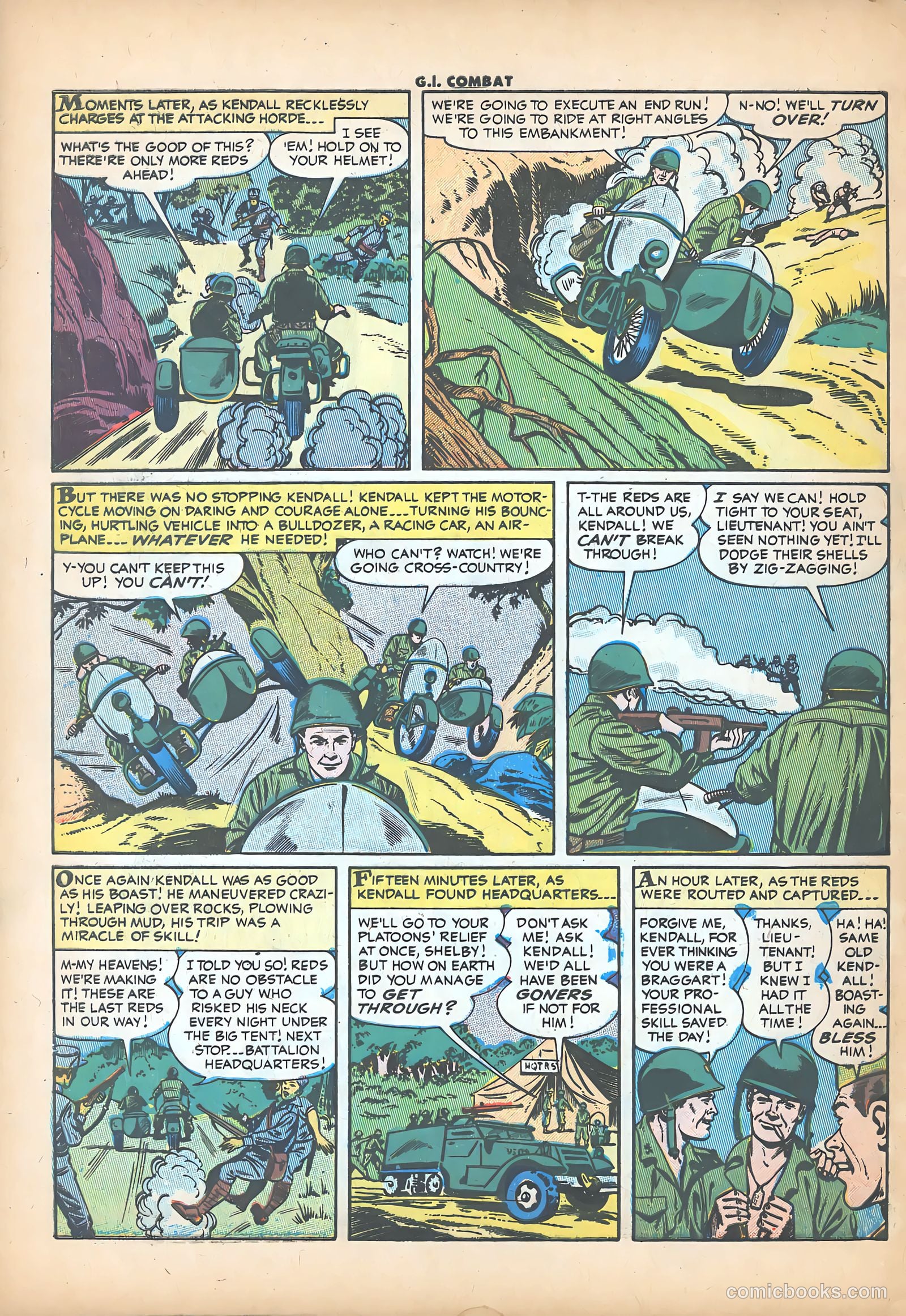 G.I. Combat #43 (1956) — page 32 of 36