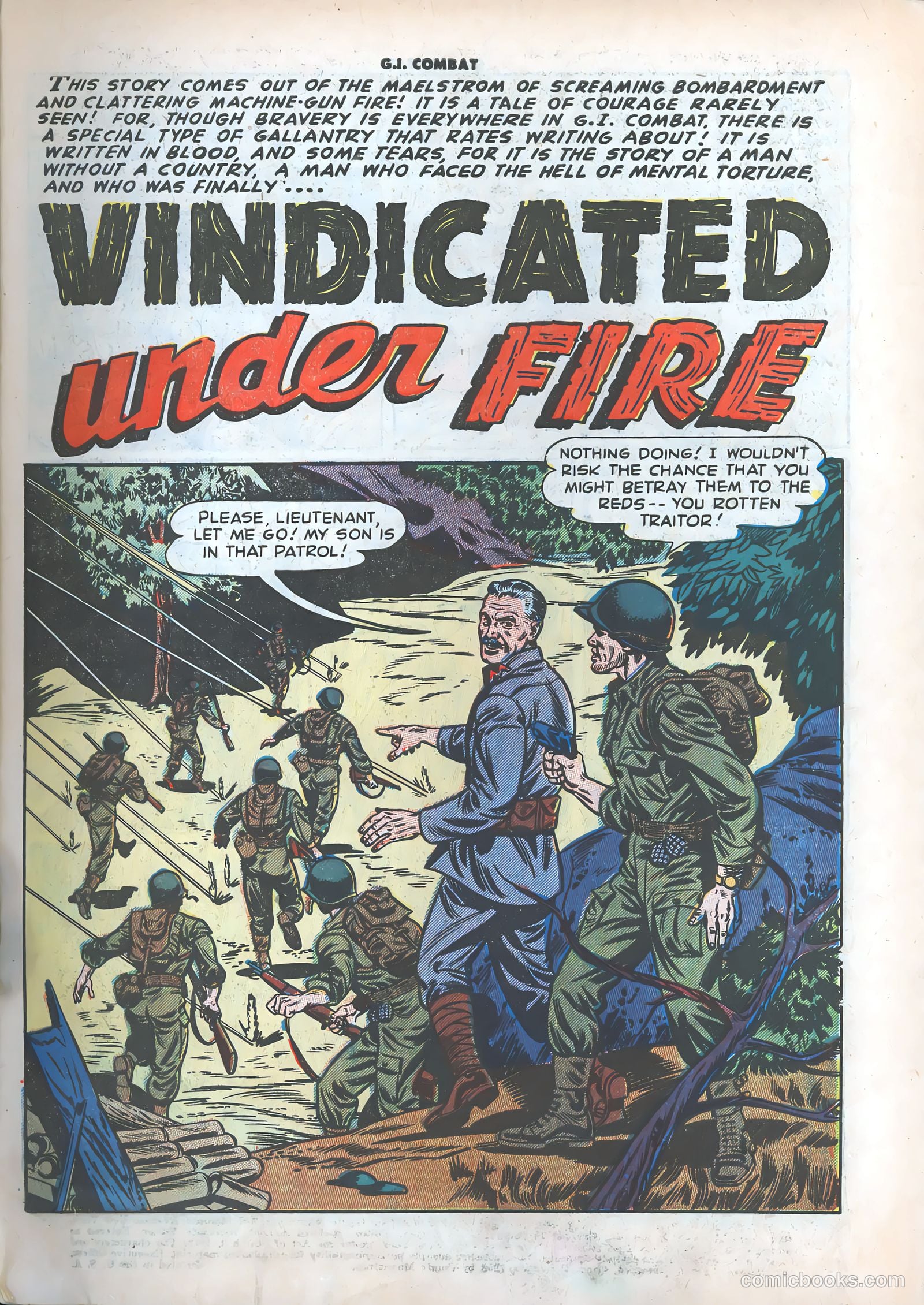 G.I. Combat #5 (1953) — page 3 of 36