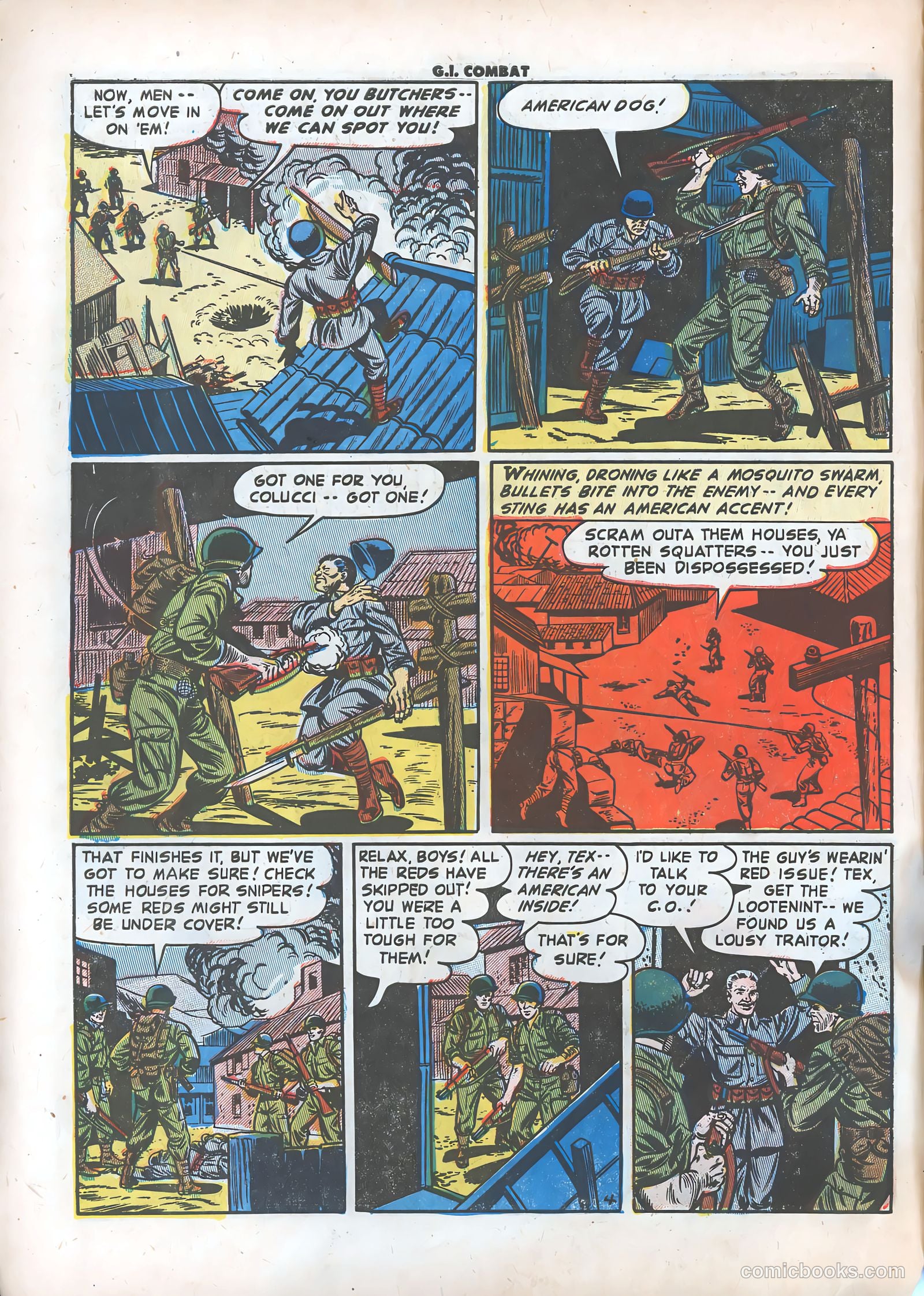 G.I. Combat #5 (1953) — page 6 of 36