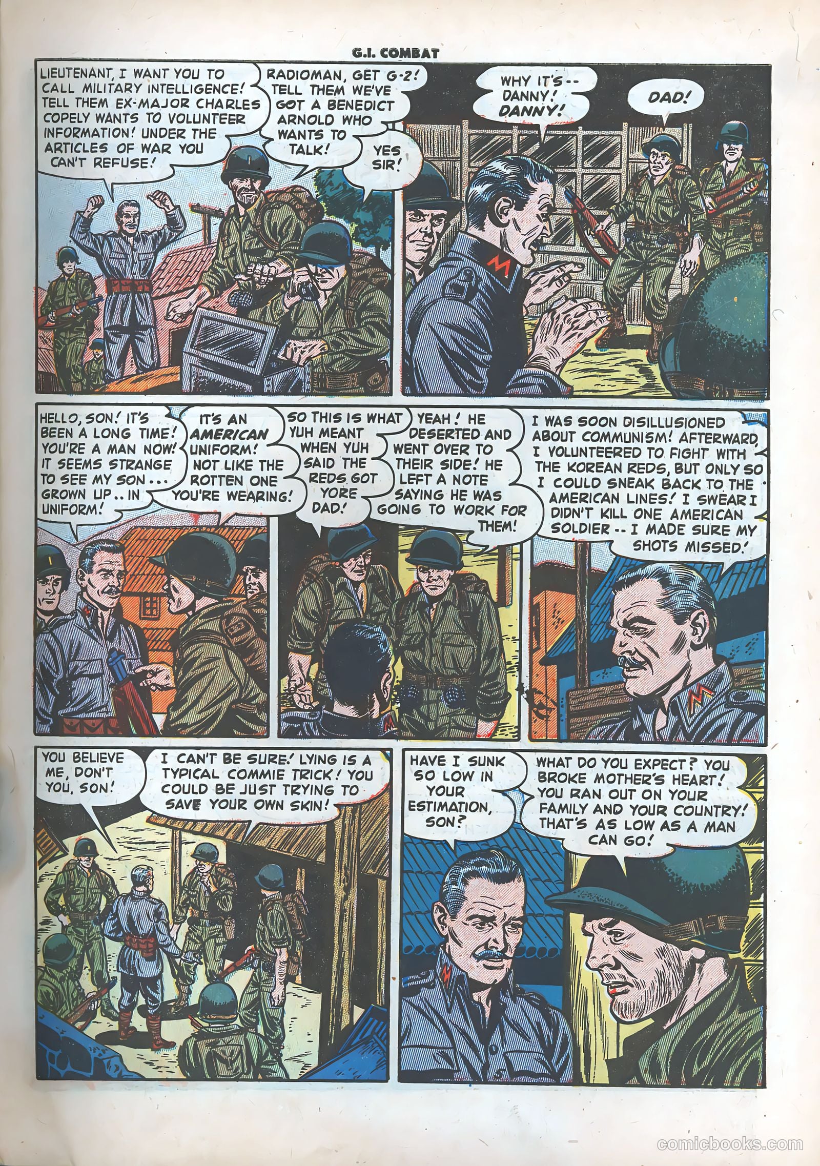 G.I. Combat #5 (1953) — page 7 of 36