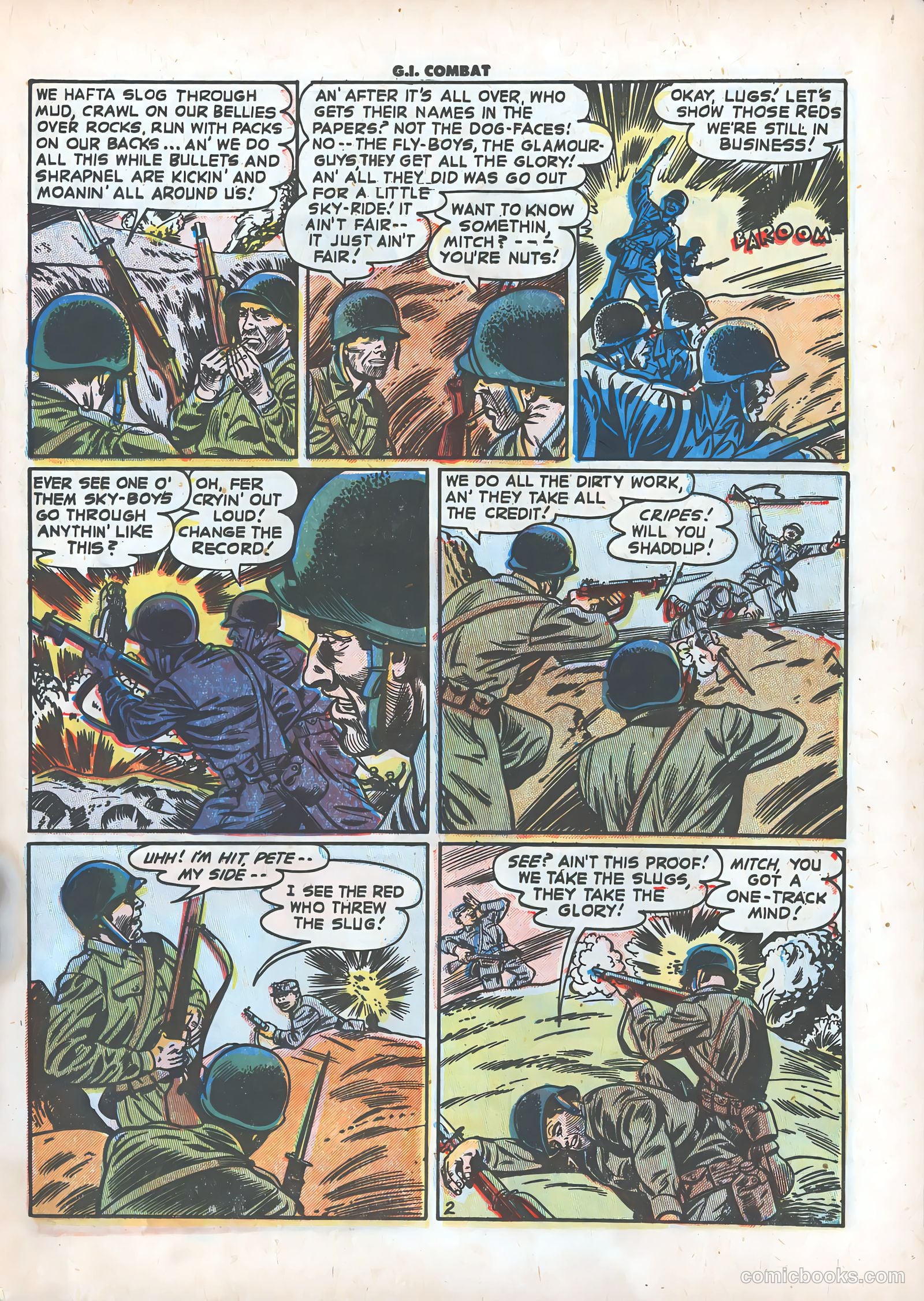 G.I. Combat #5 (1953) — page 13 of 36