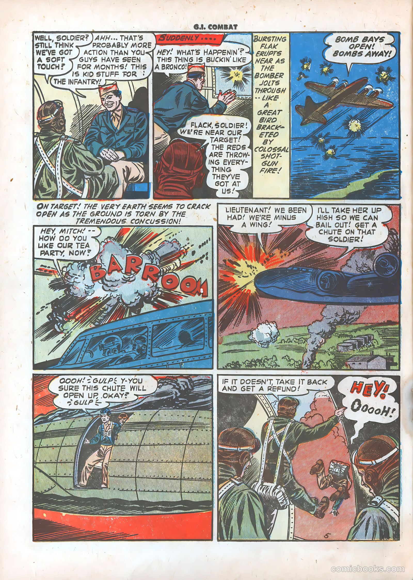 G.I. Combat #5 (1953) — page 16 of 36