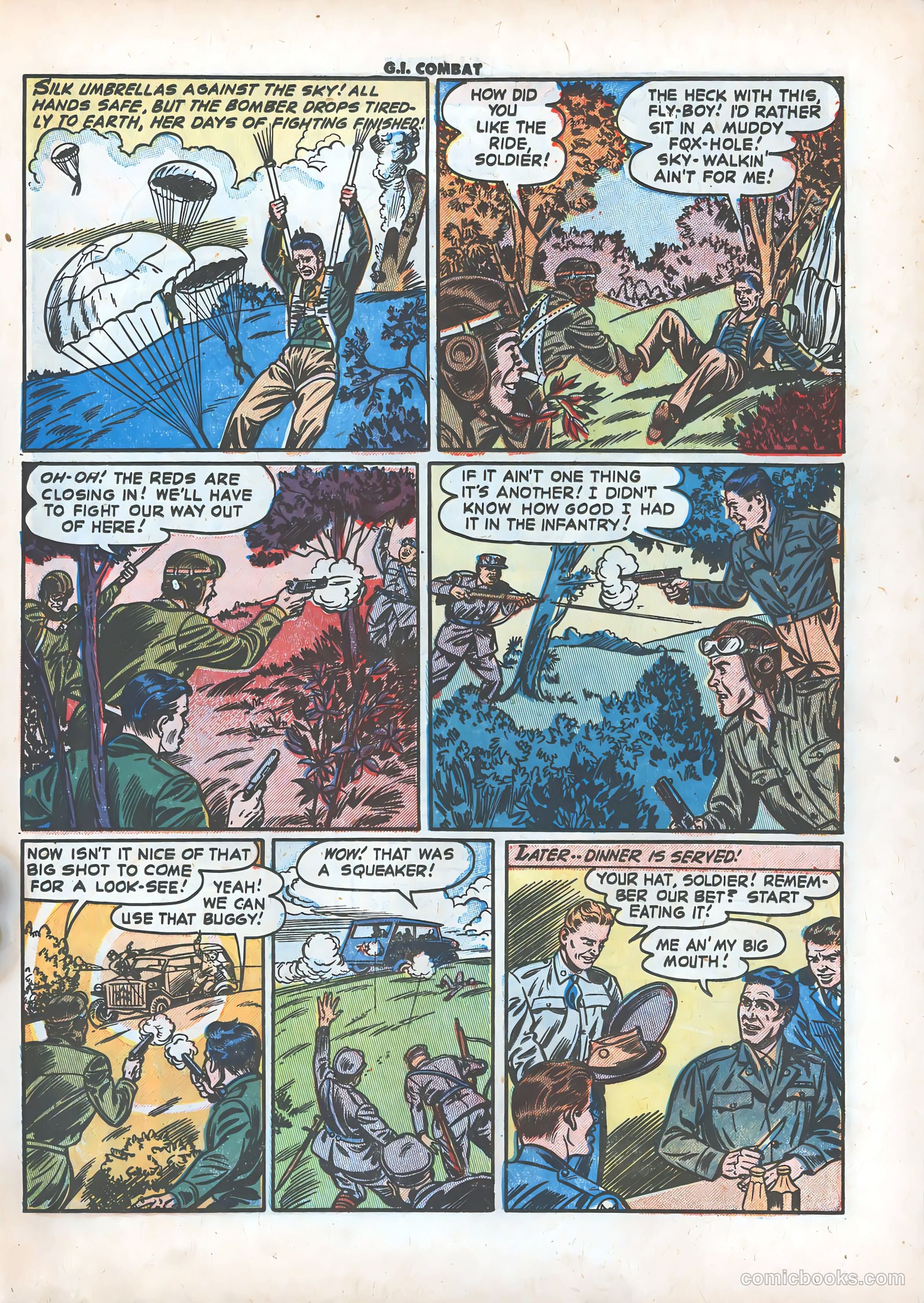 G.I. Combat #5 (1953) — page 17 of 36