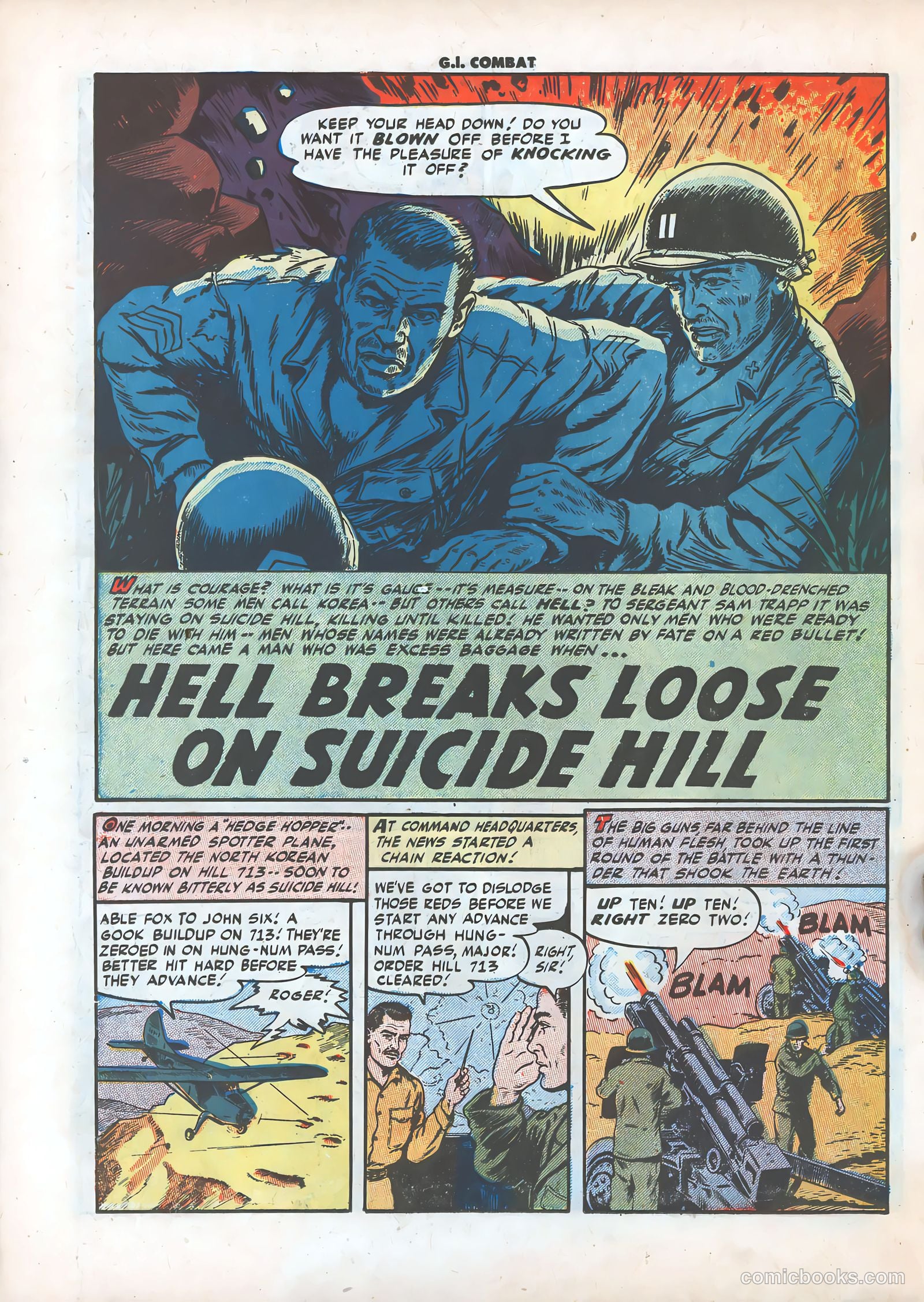 G.I. Combat #5 (1953) — page 18 of 36