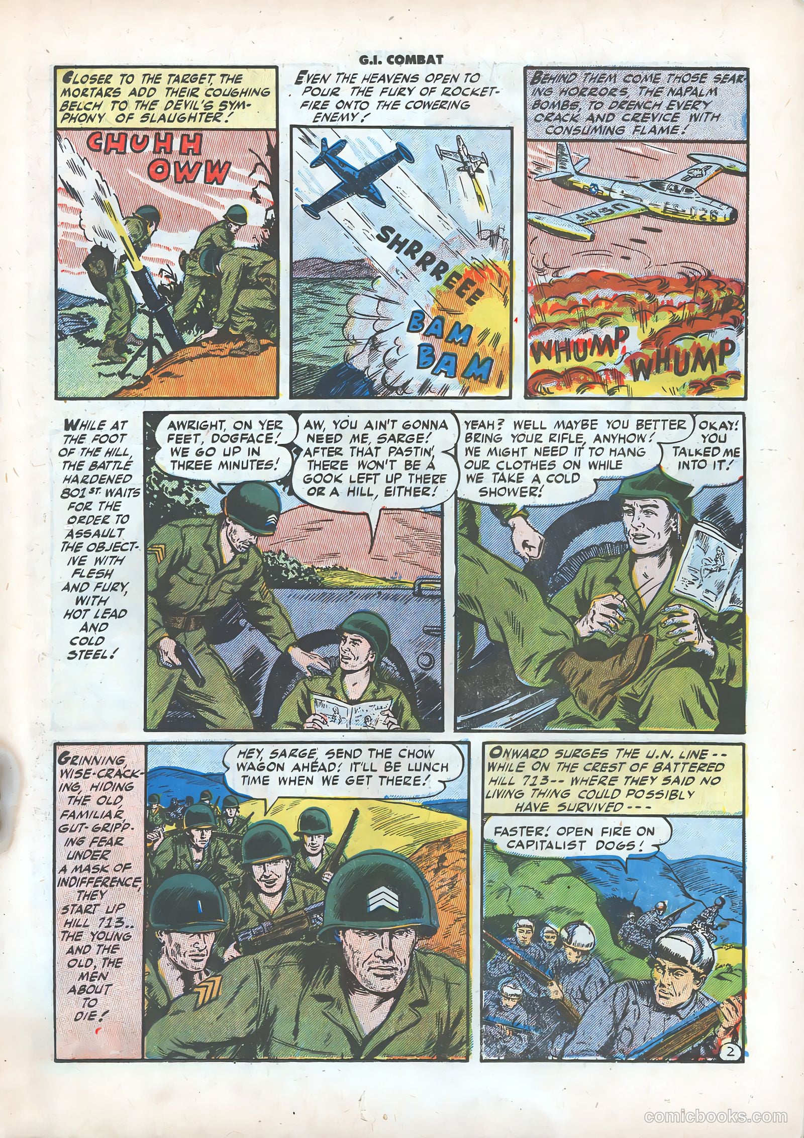 G.I. Combat #5 (1953) — page 19 of 36