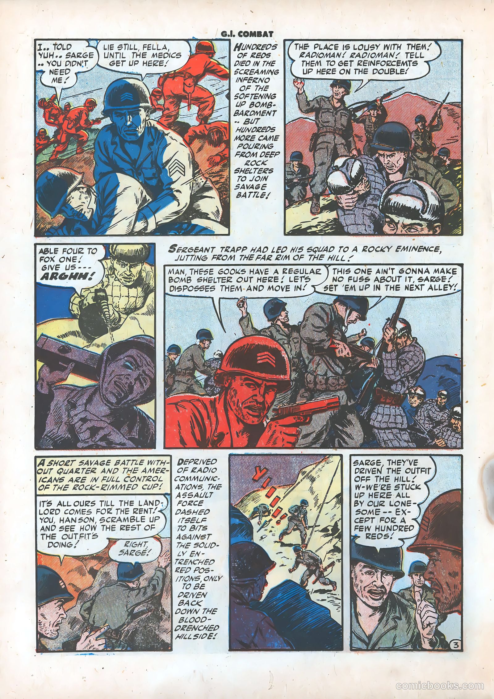 G.I. Combat #5 (1953) — page 20 of 36