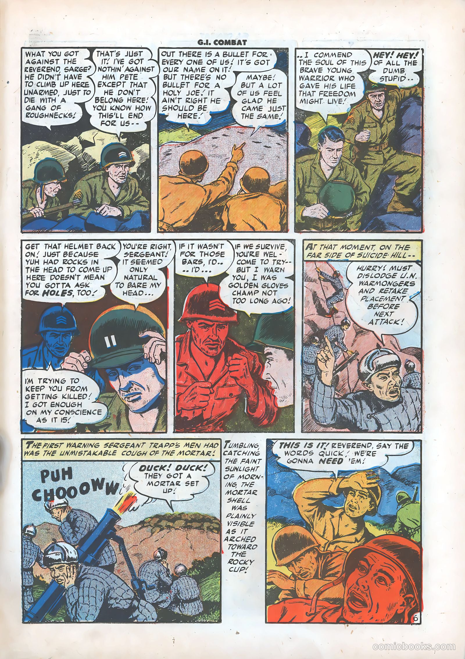 G.I. Combat #5 (1953) — page 23 of 36