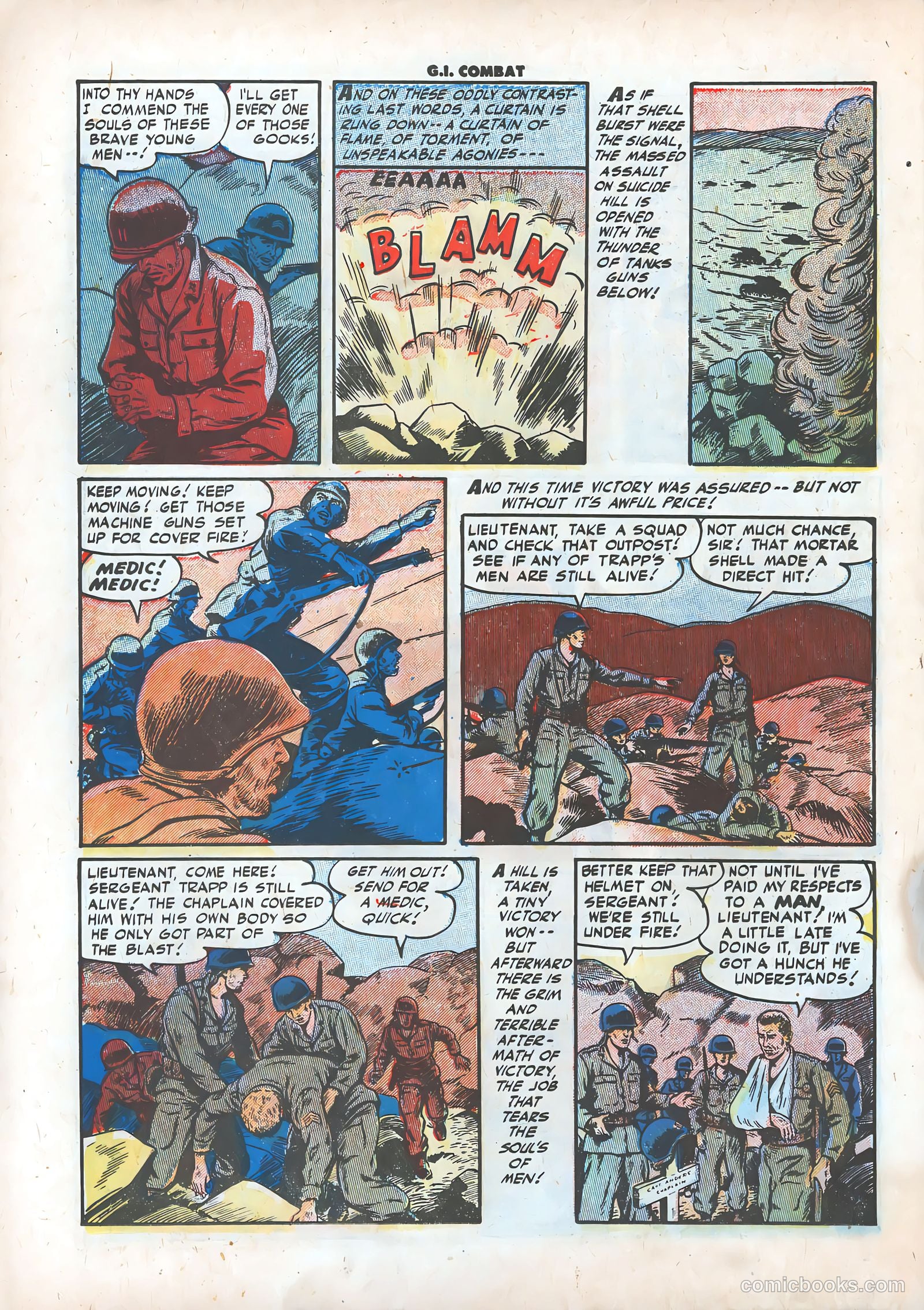 G.I. Combat #5 (1953) — page 24 of 36