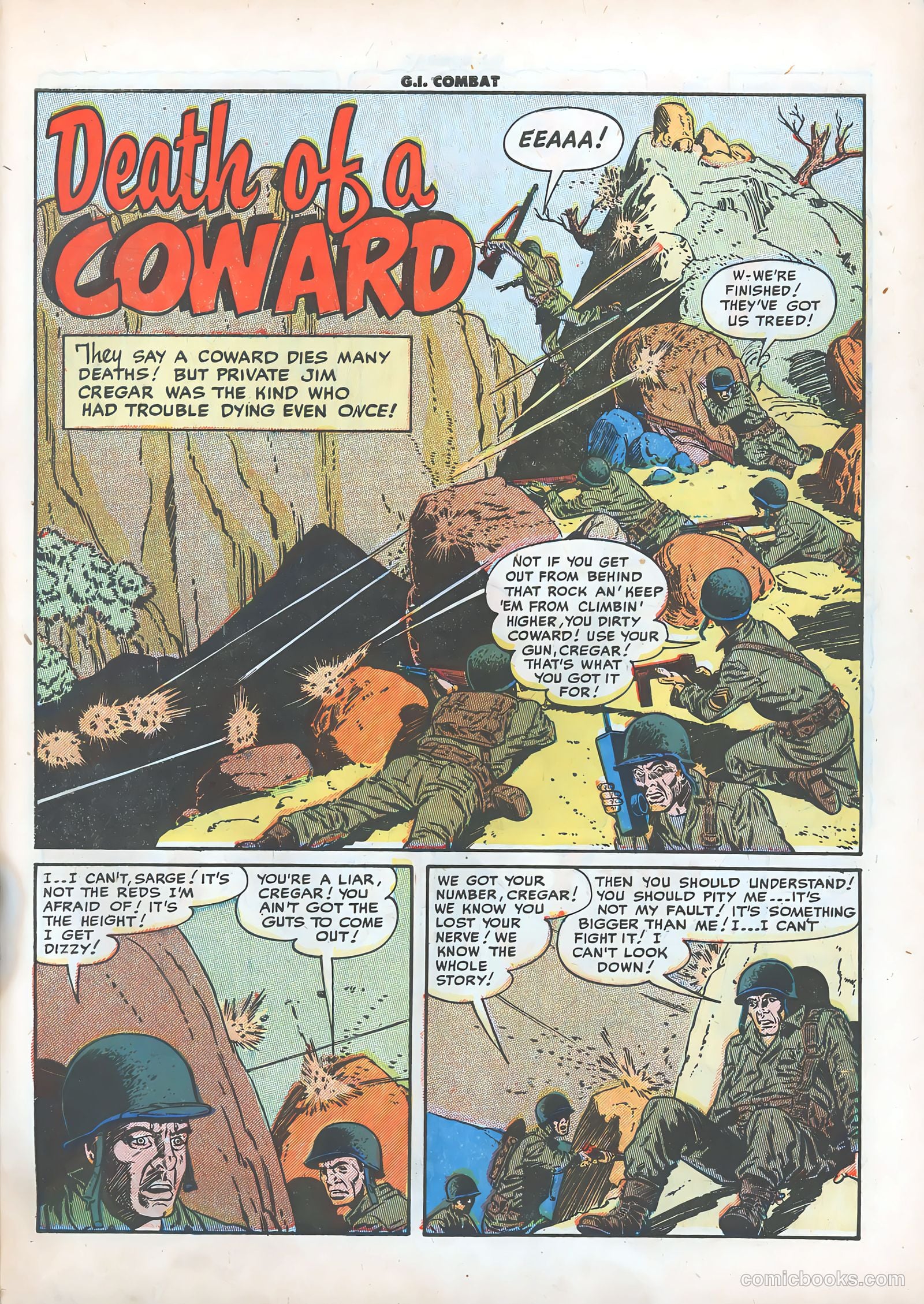 G.I. Combat #5 (1953) — page 27 of 36