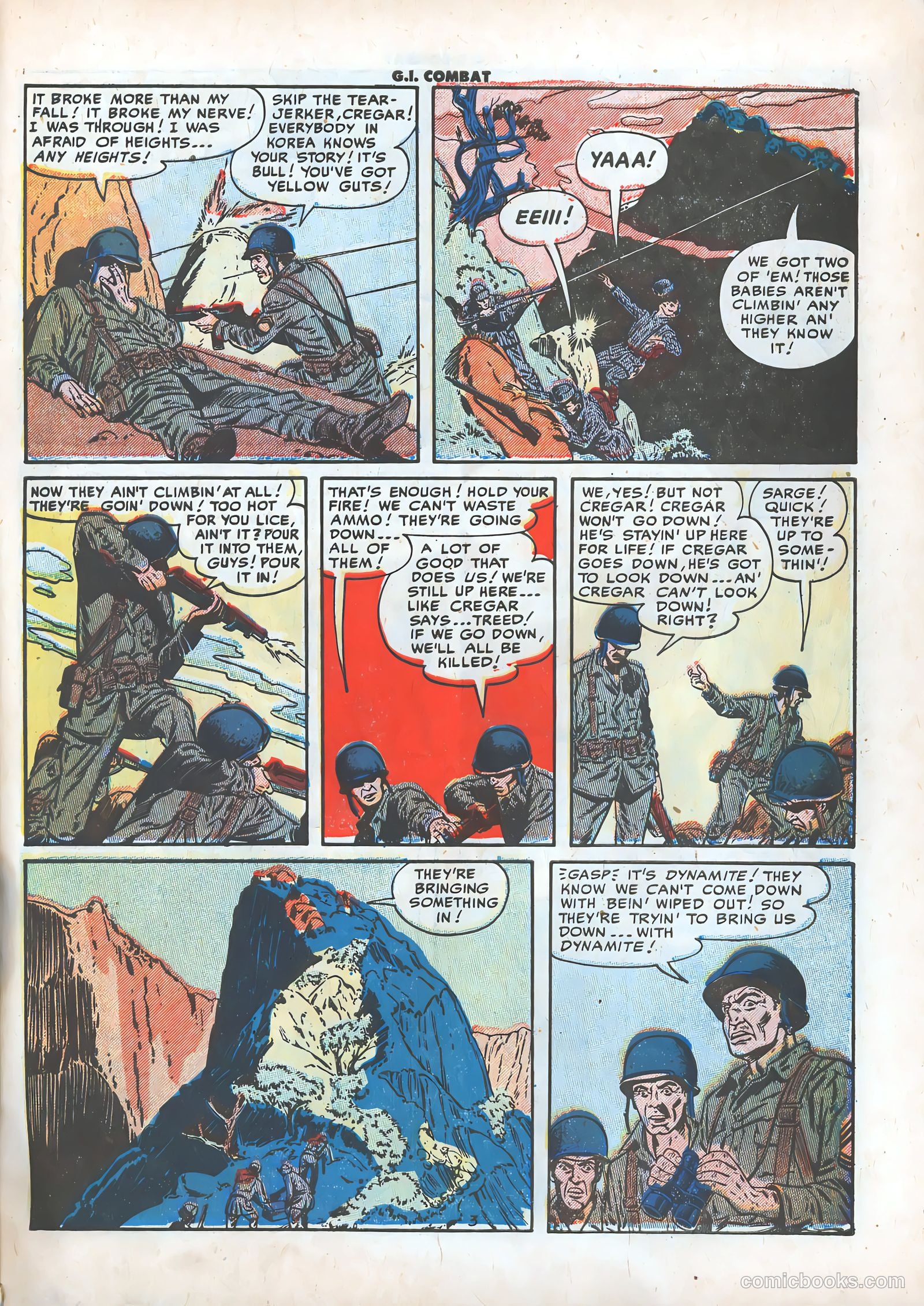G.I. Combat #5 (1953) — page 29 of 36