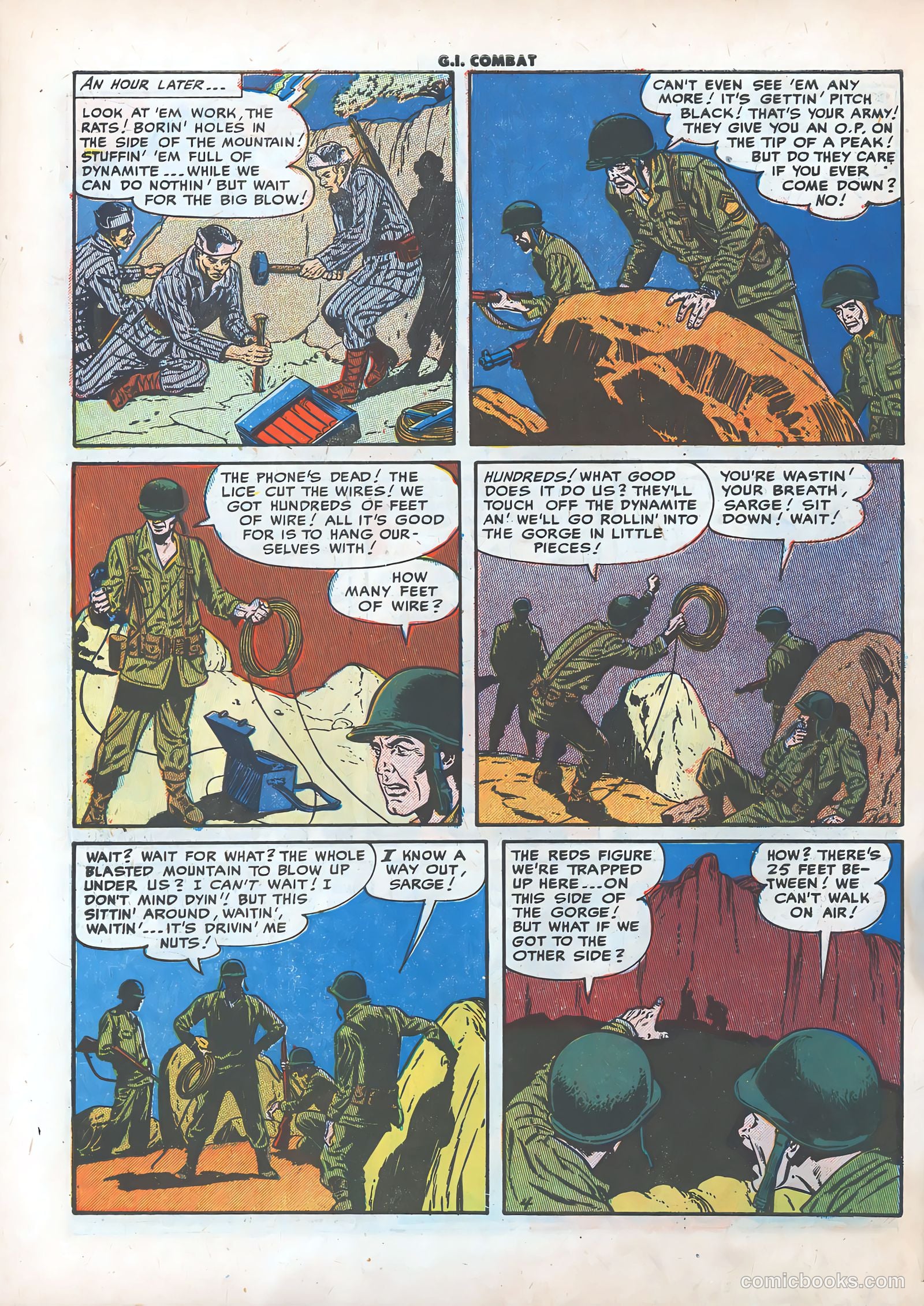 G.I. Combat #5 (1953) — page 30 of 36