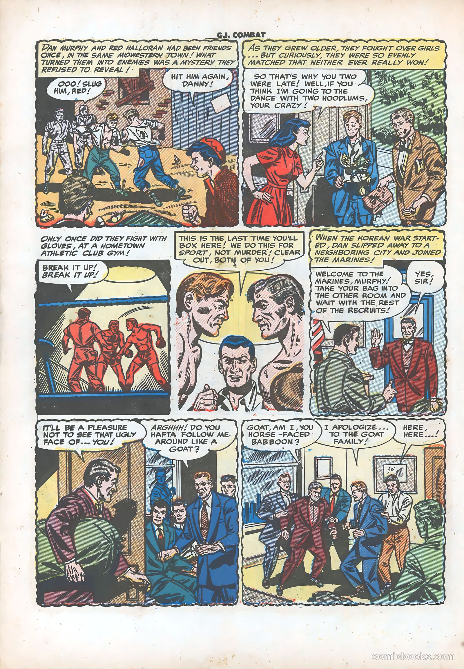 G.I. Combat #6 (1953) — page 6 of 36