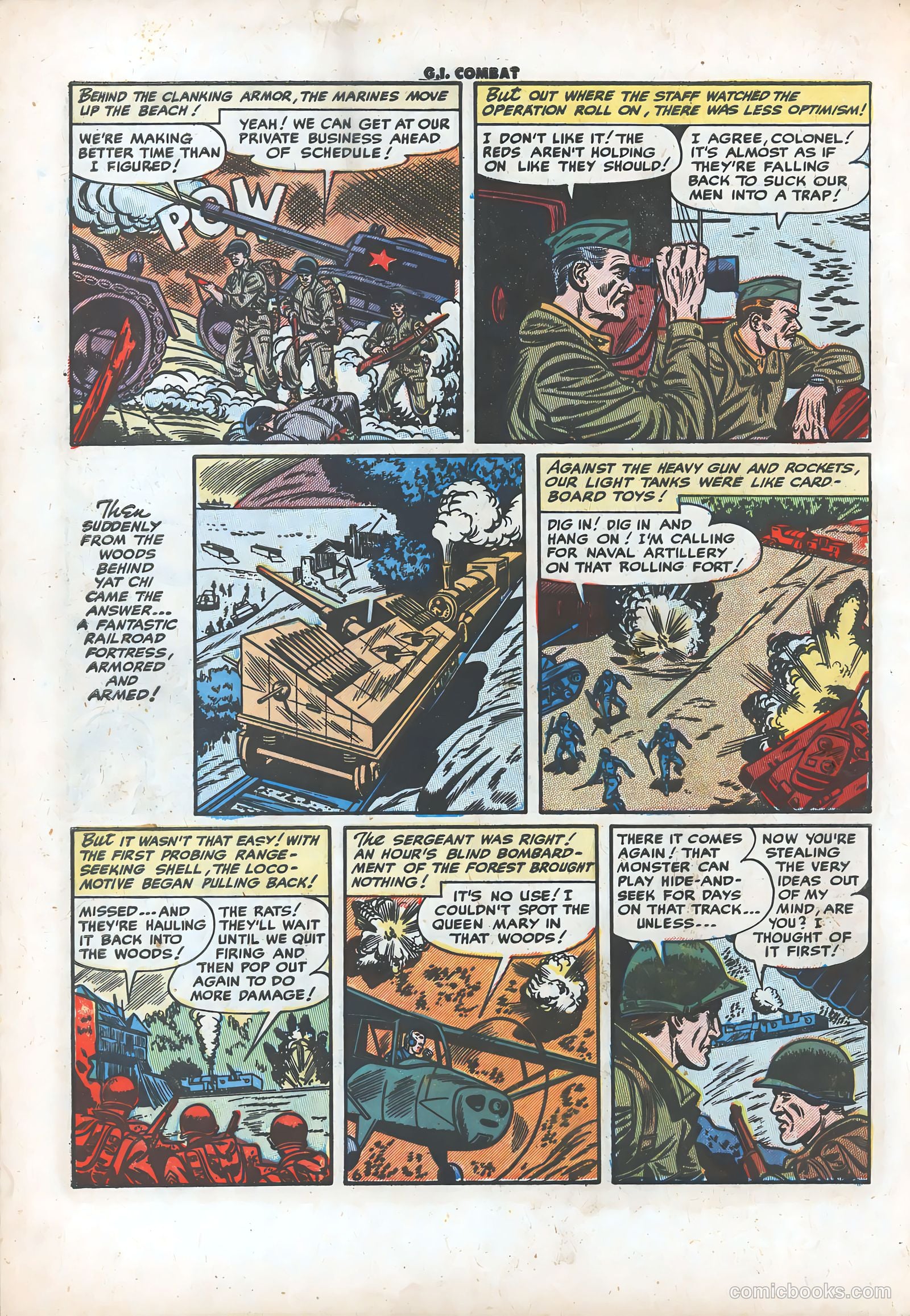 G.I. Combat #6 (1953) — page 8 of 36