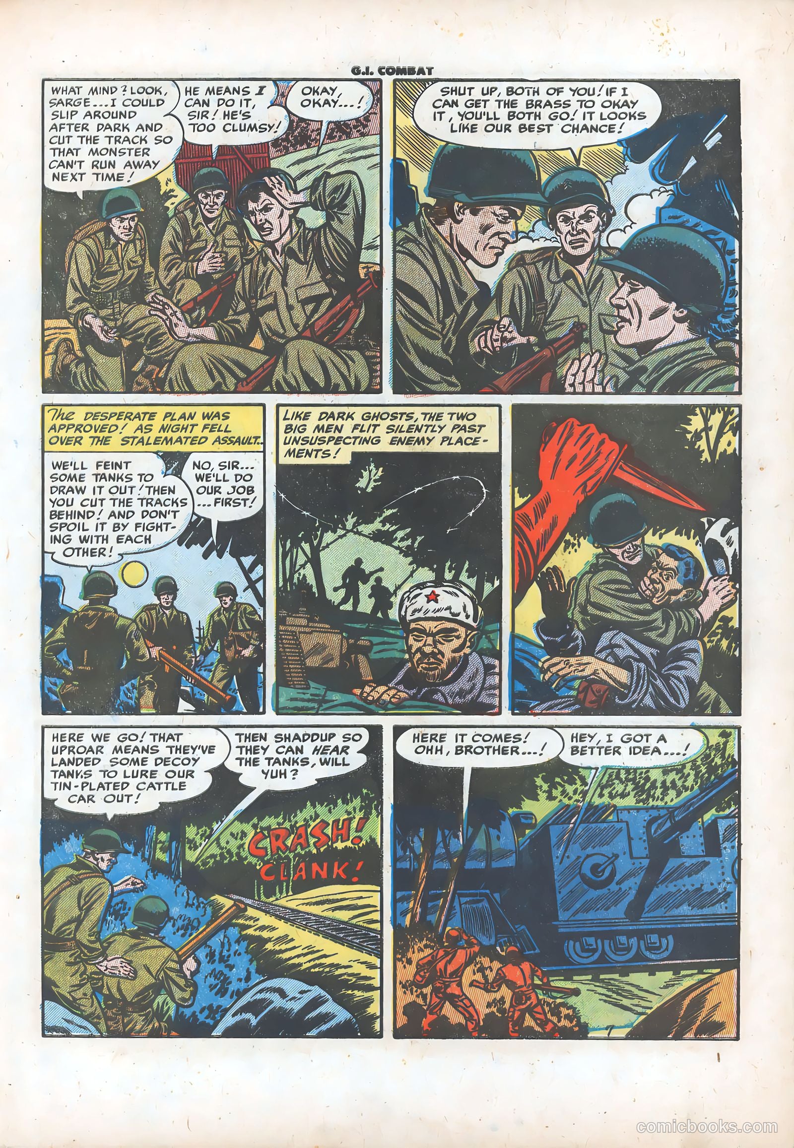 G.I. Combat #6 (1953) — page 9 of 36