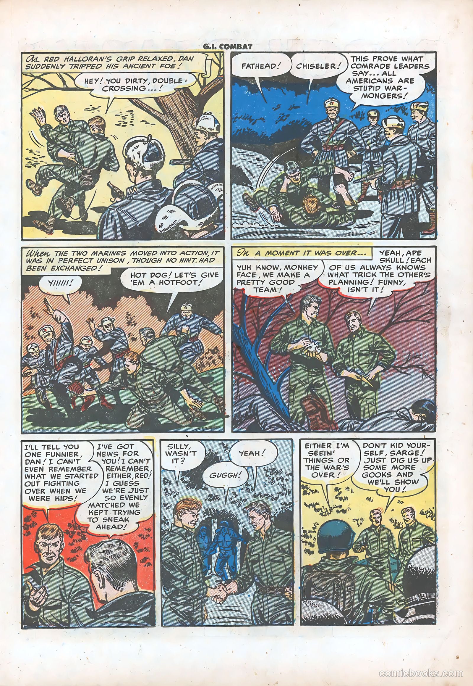 G.I. Combat #6 (1953) — page 11 of 36