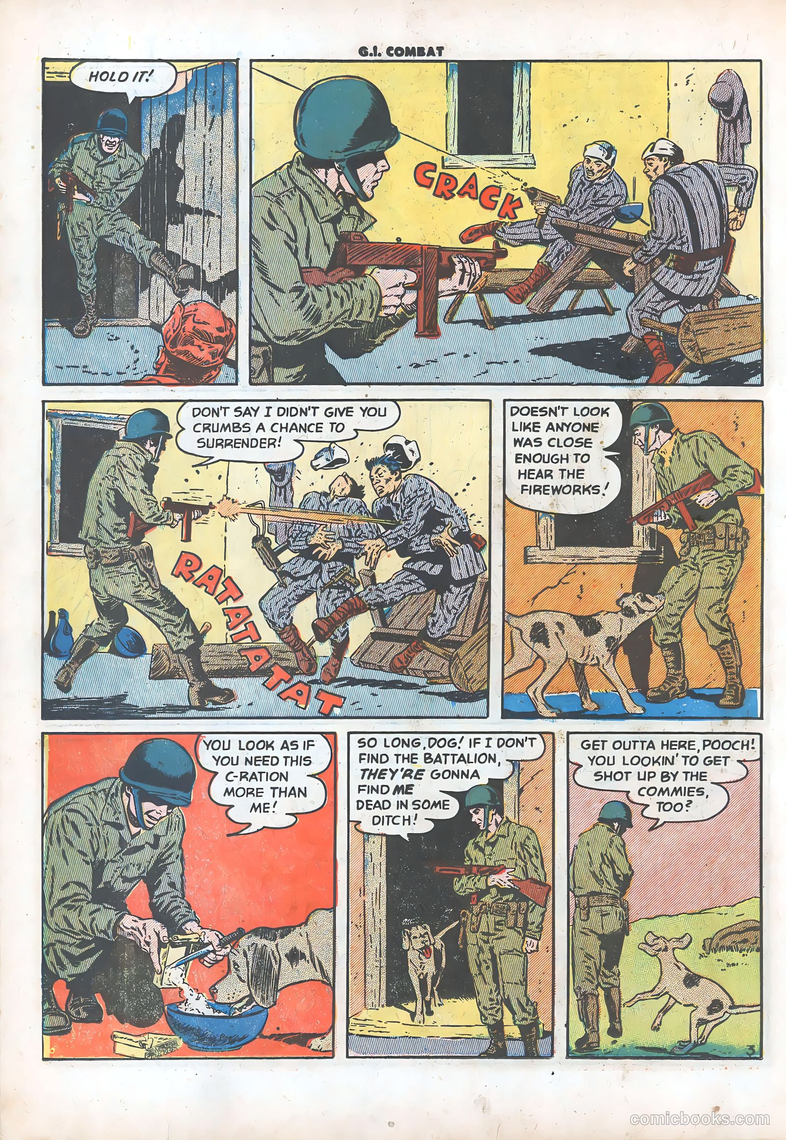 G.I. Combat #6 (1953) — page 14 of 36