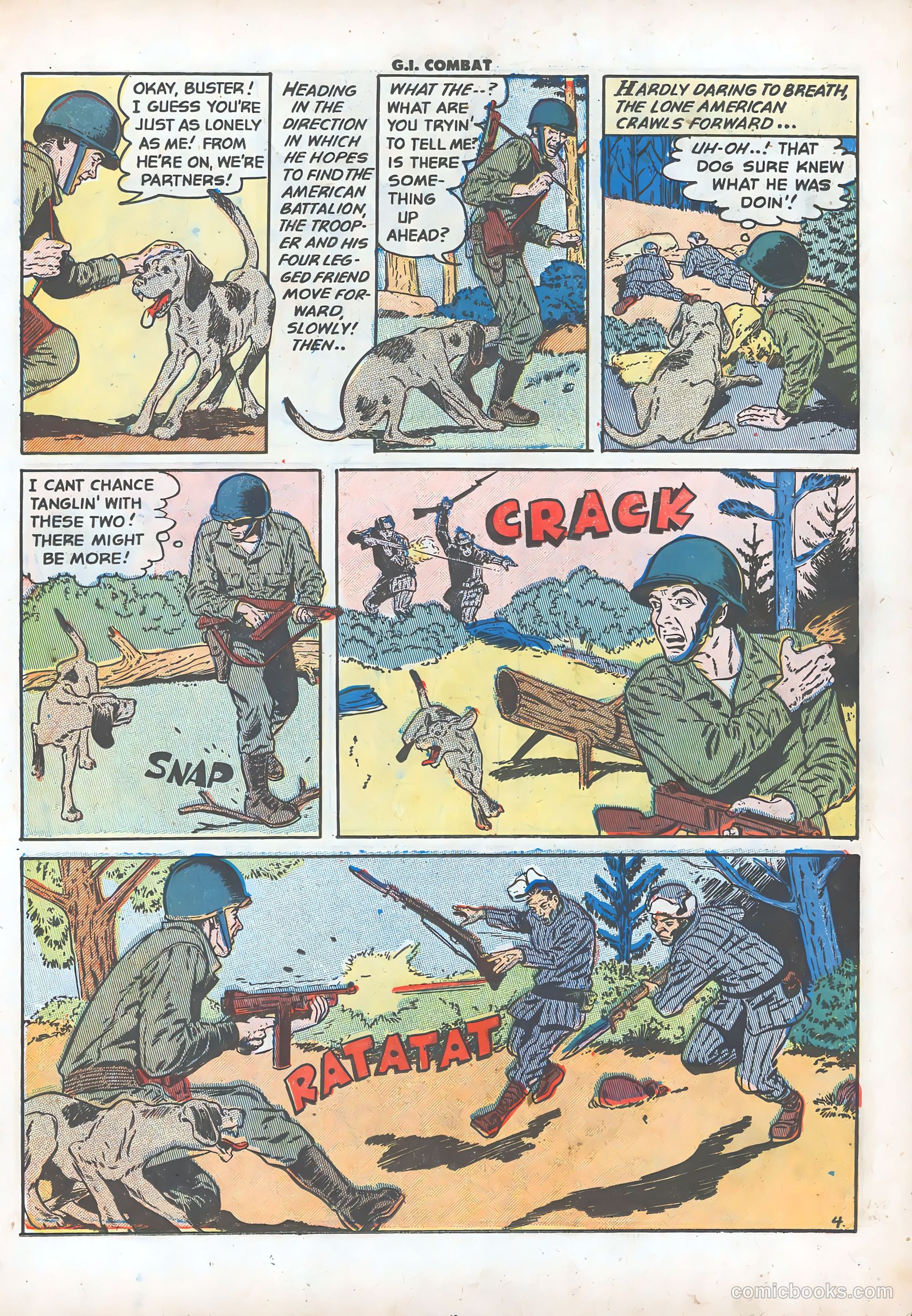 G.I. Combat #6 (1953) — page 15 of 36