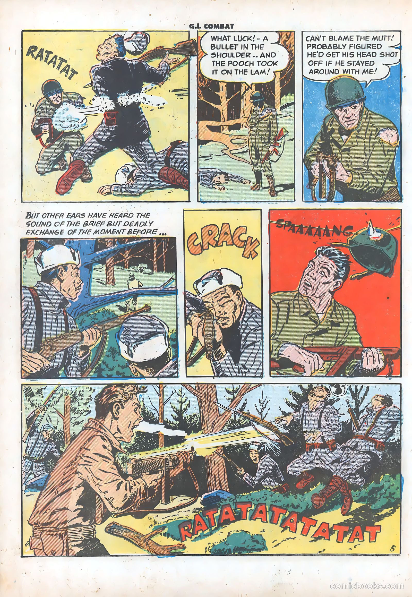 G.I. Combat #6 (1953) — page 16 of 36
