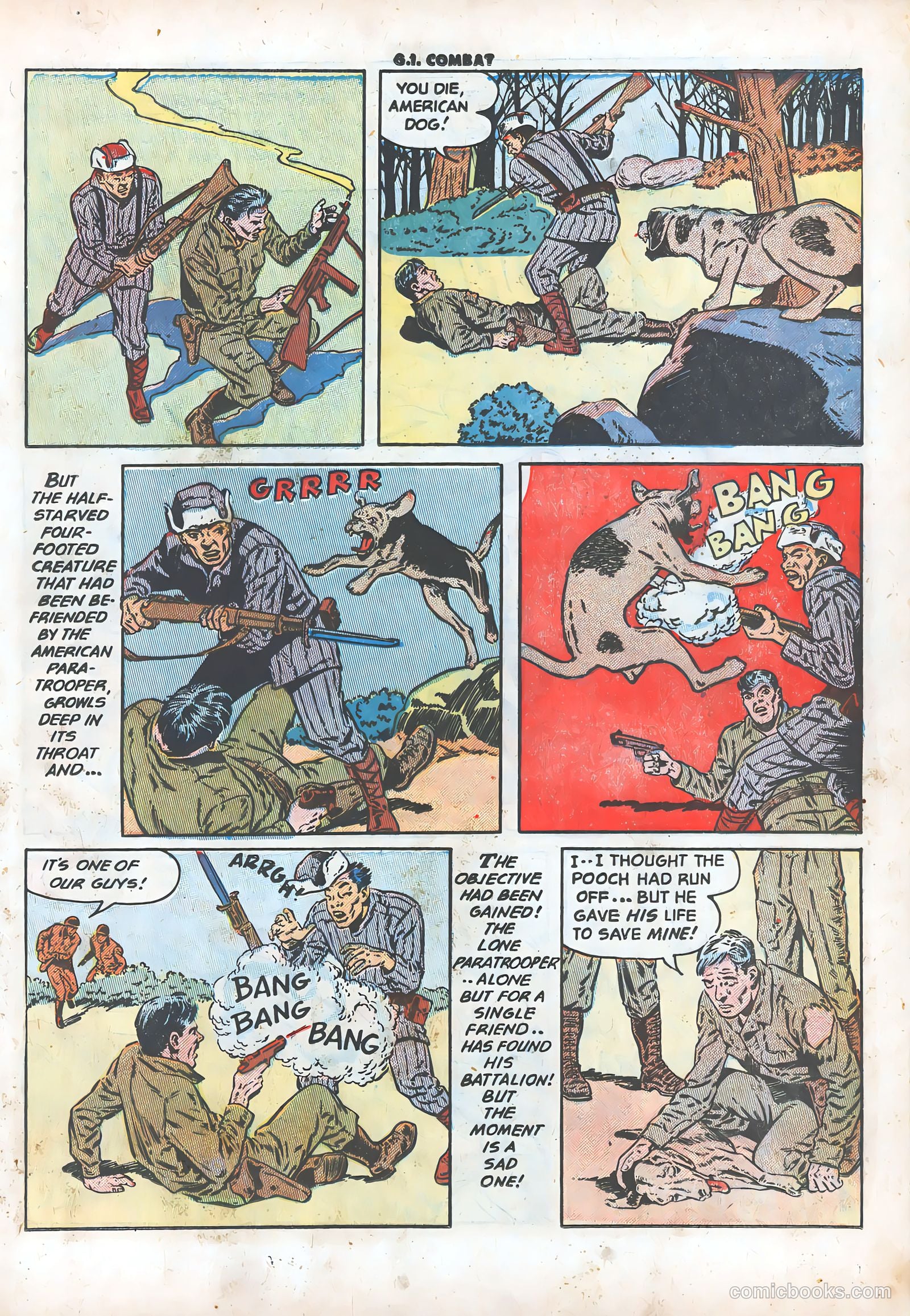 G.I. Combat #6 (1953) — page 17 of 36