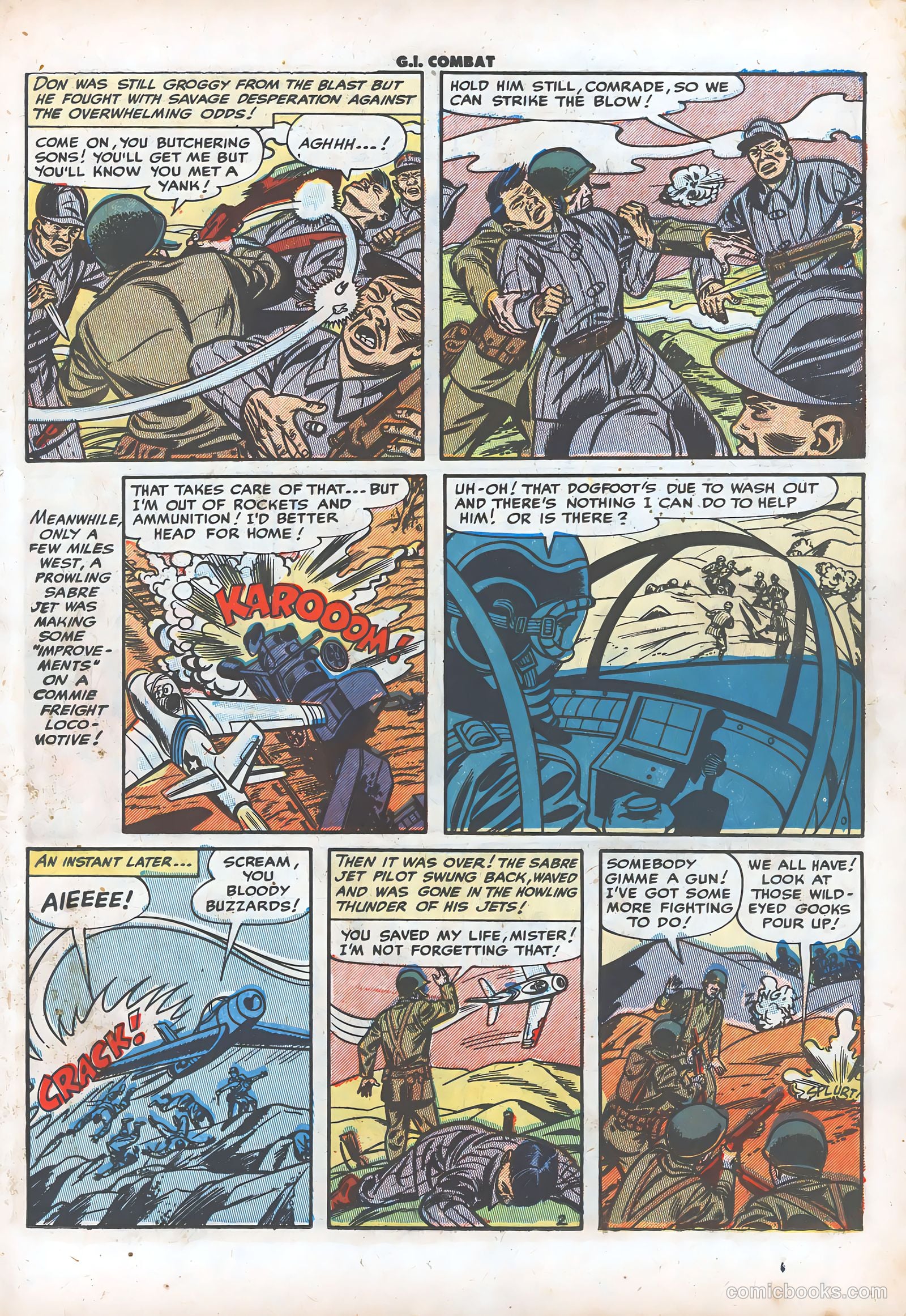 G.I. Combat #6 (1953) — page 19 of 36