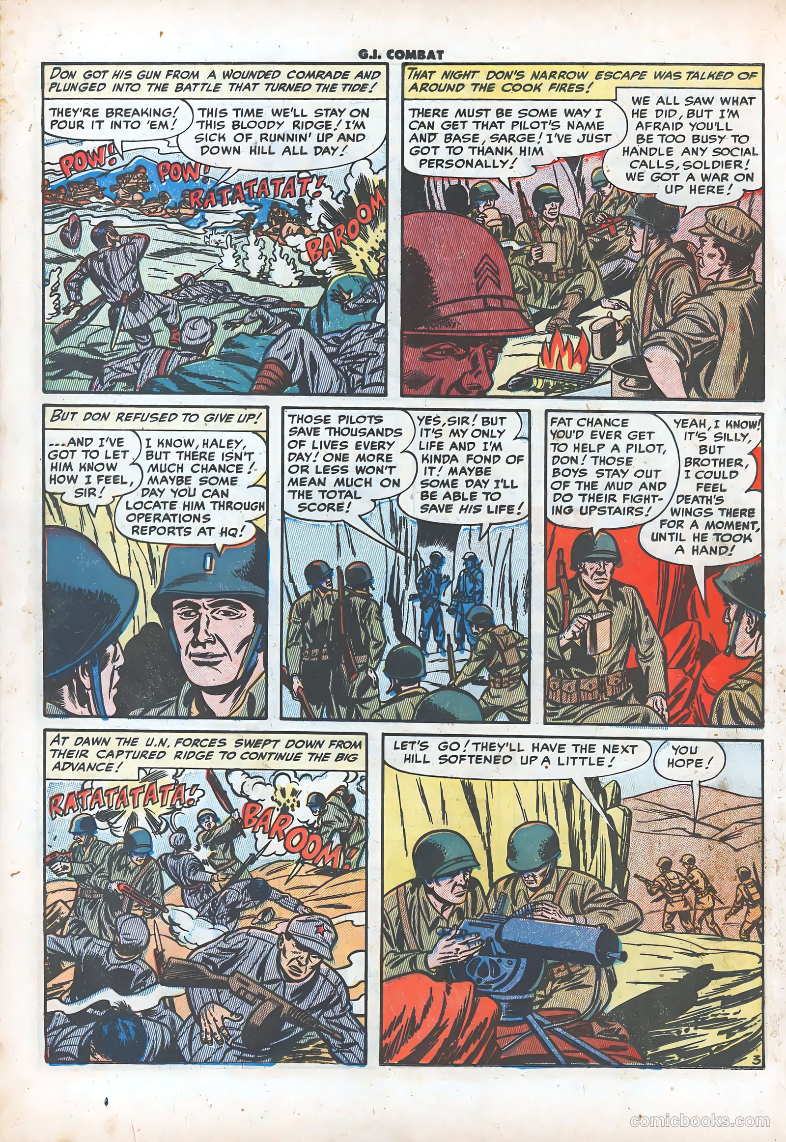 G.I. Combat #6 (1953) — page 20 of 36