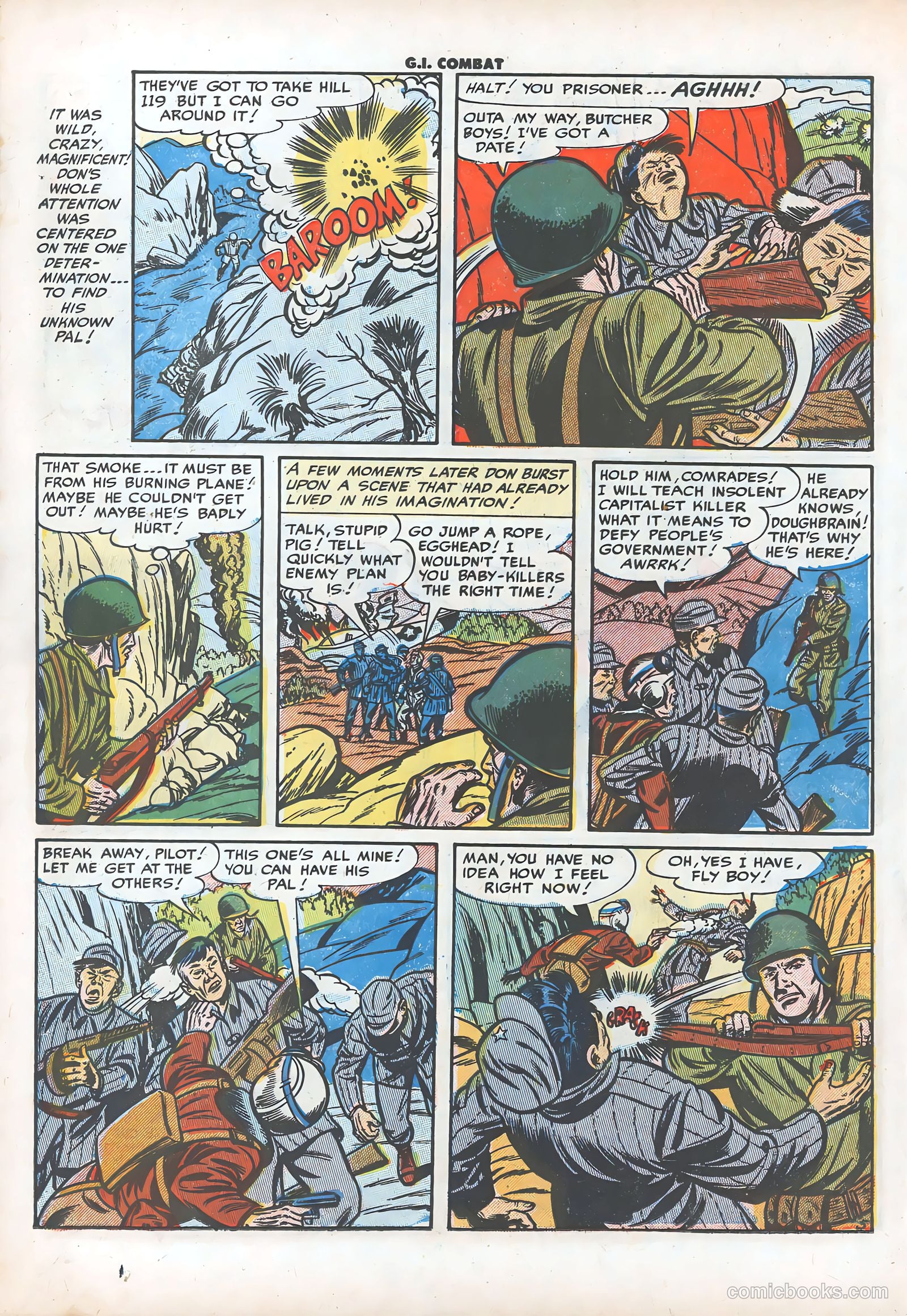G.I. Combat #6 (1953) — page 22 of 36