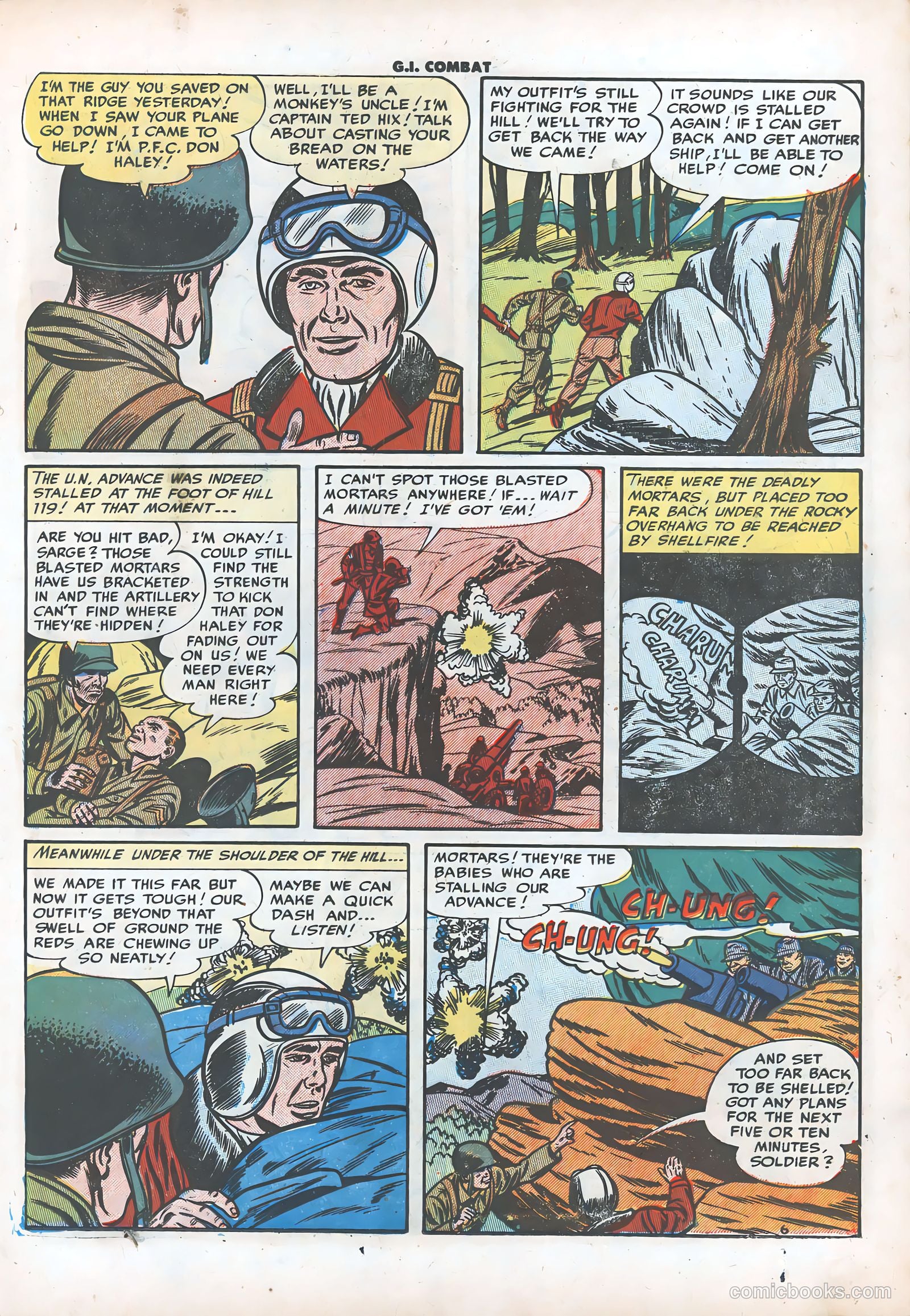 G.I. Combat #6 (1953) — page 23 of 36