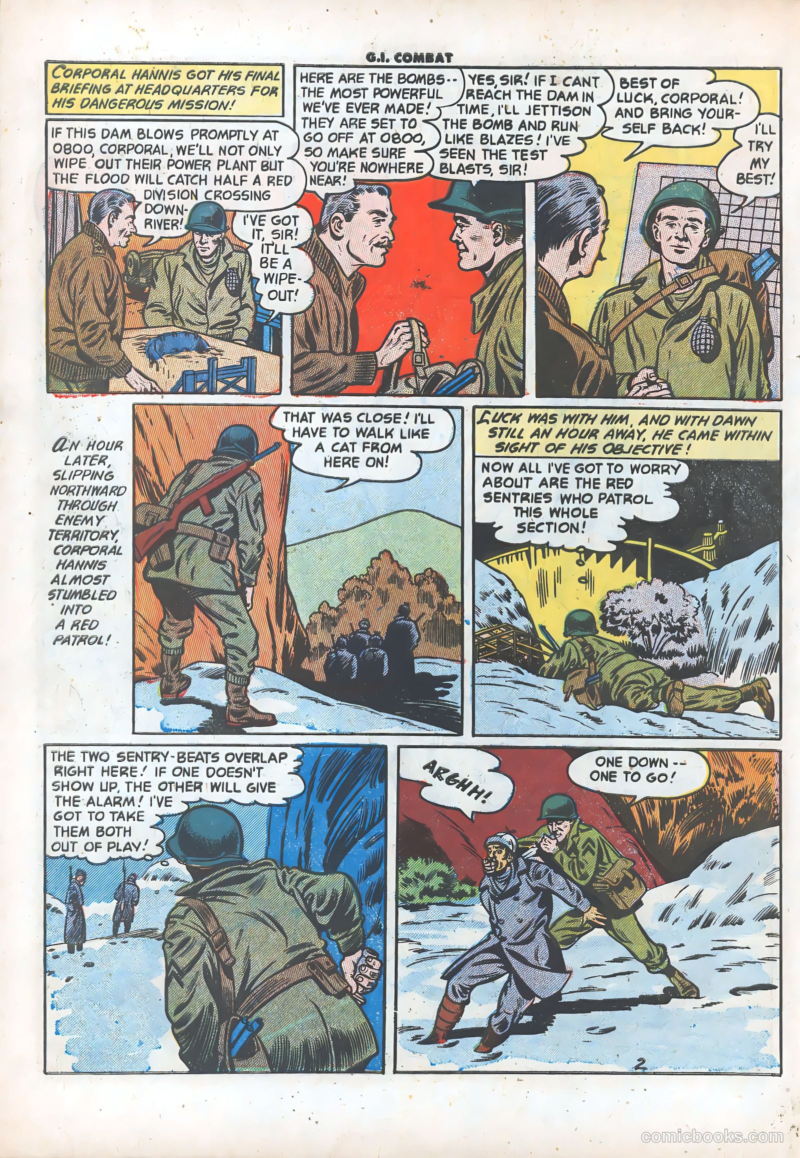 G.I. Combat #6 (1953) — page 28 of 36