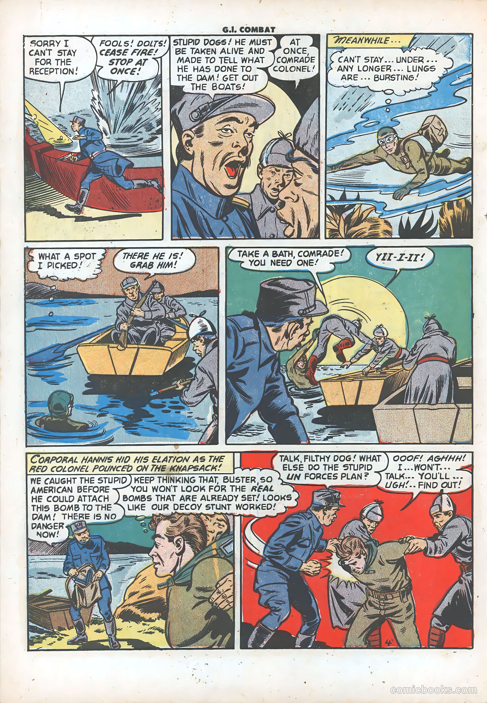 G.I. Combat #6 (1953) — page 30 of 36