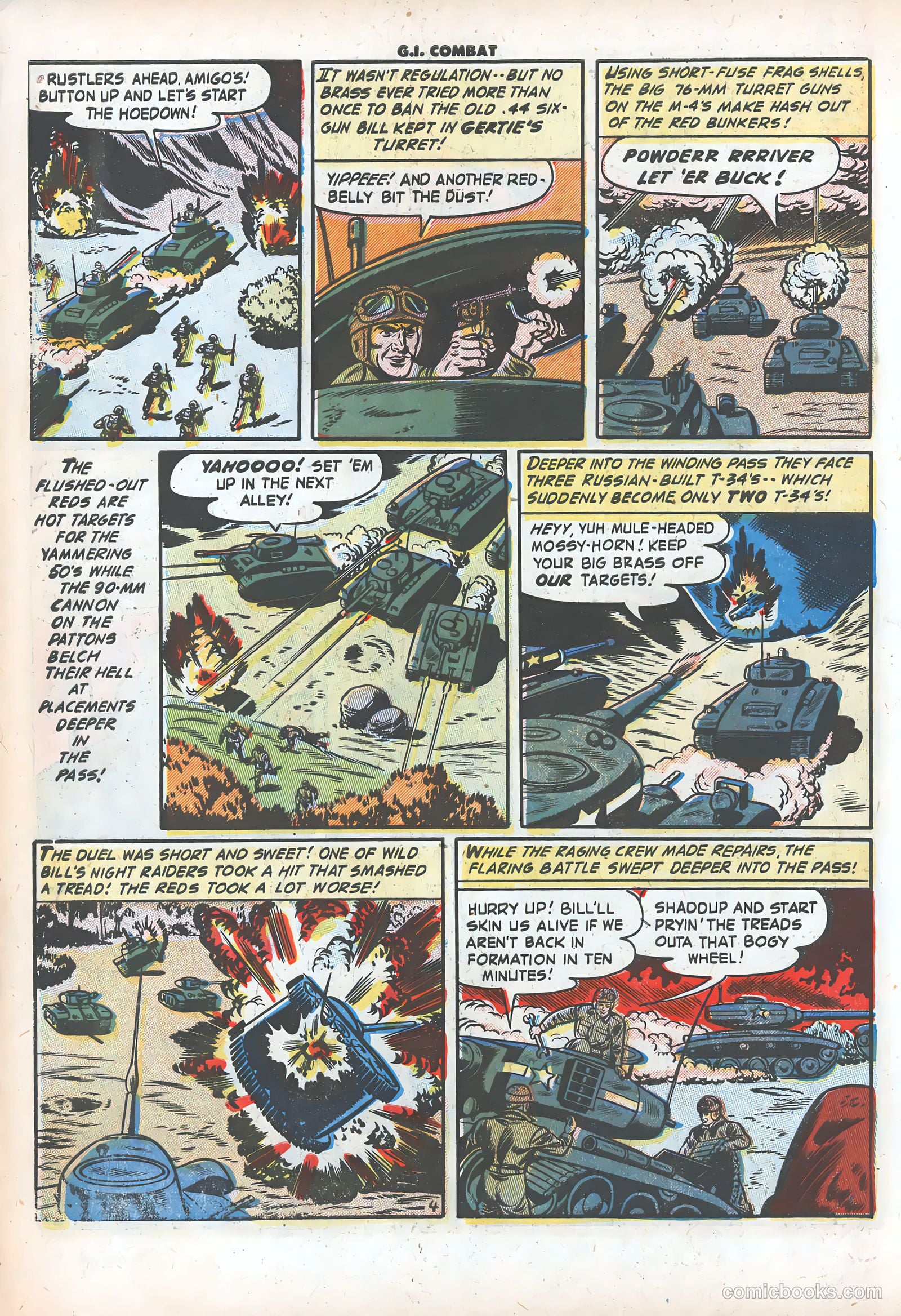 G.I. Combat #7 (1953) — page 7 of 37