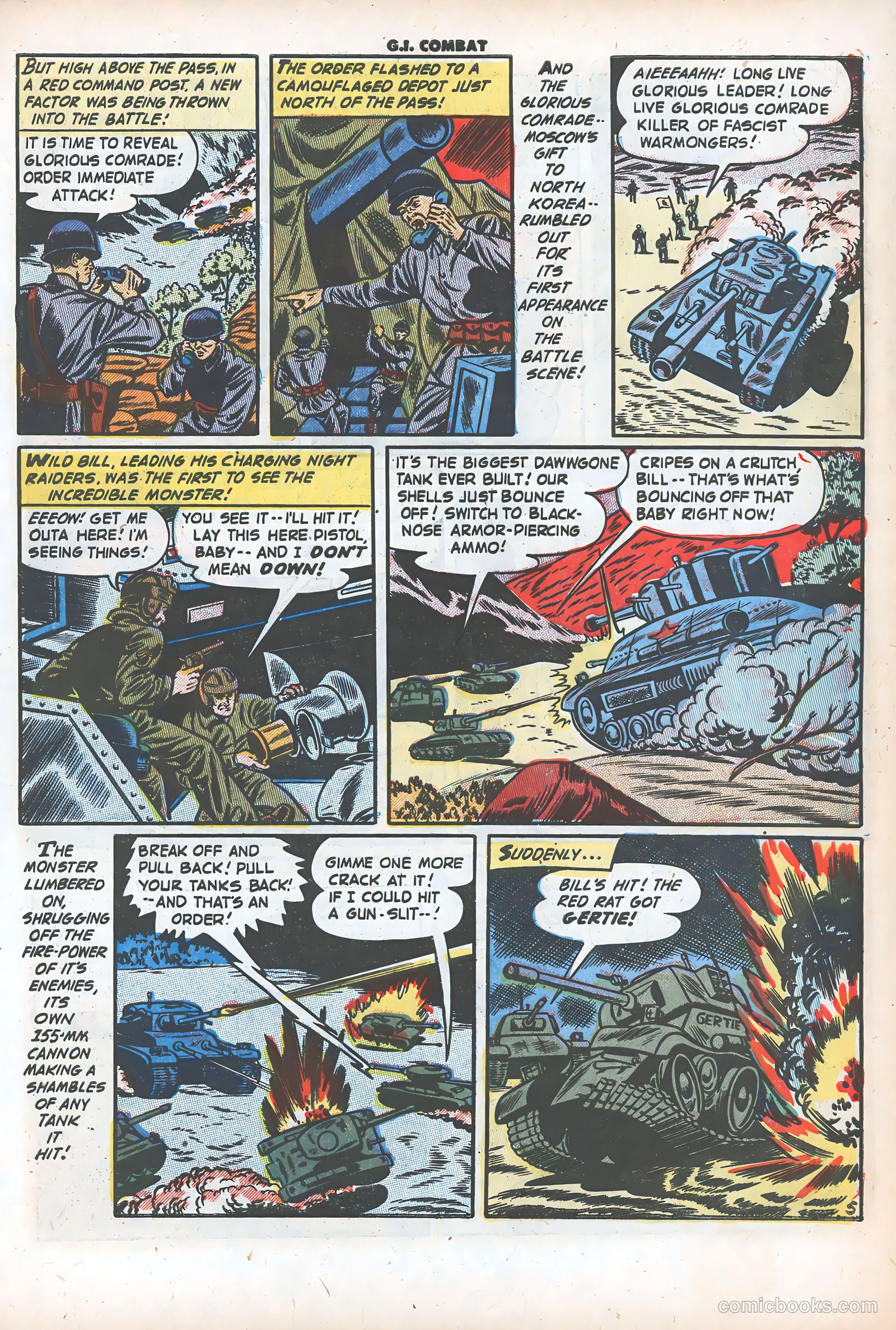 G.I. Combat #7 (1953) — page 8 of 37