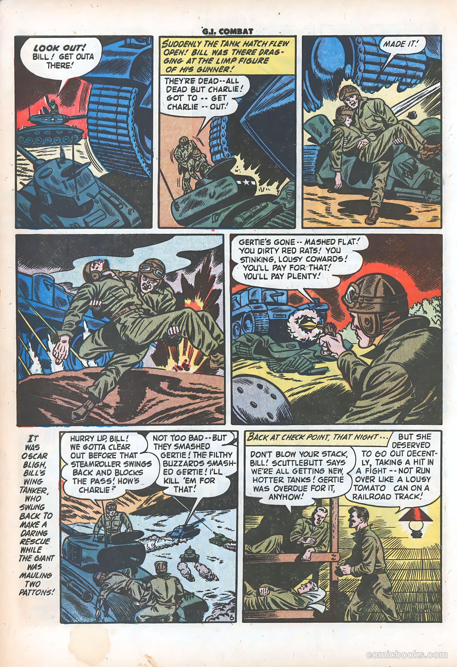 G.I. Combat #7 (1953) — page 9 of 37