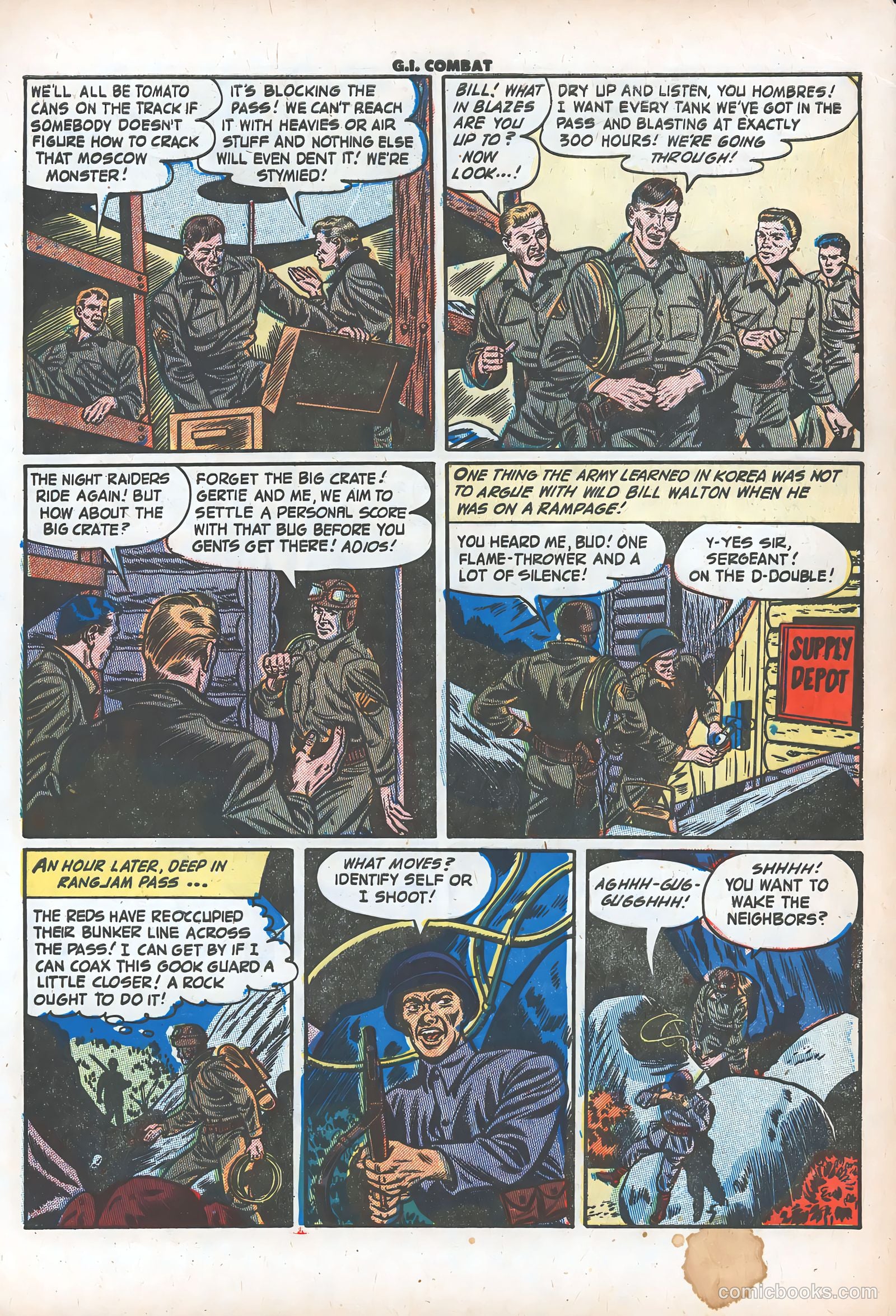 G.I. Combat #7 (1953) — page 10 of 37