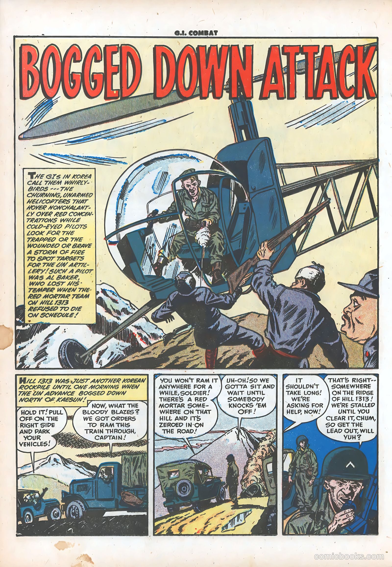 G.I. Combat #7 (1953) — page 13 of 37