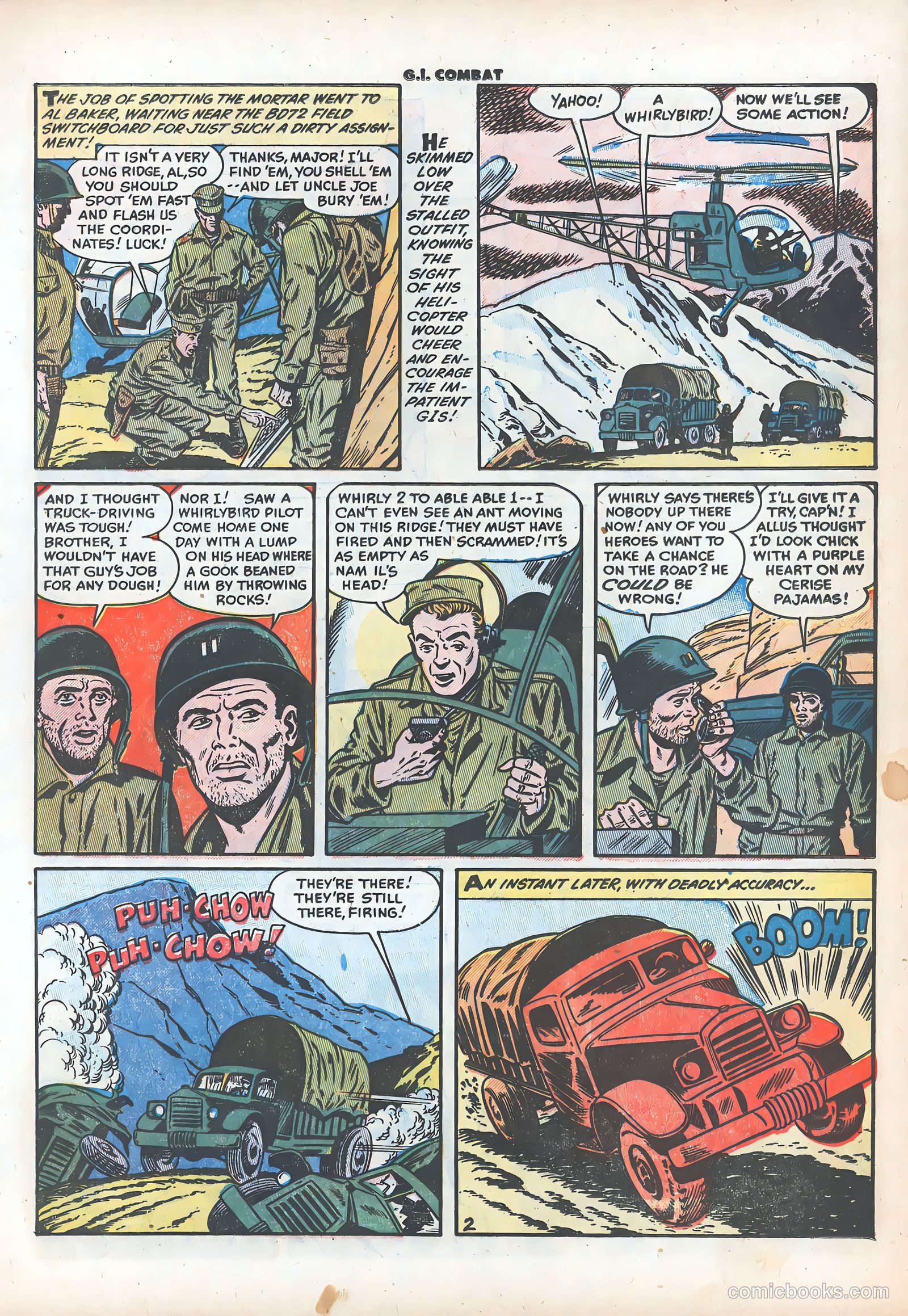 G.I. Combat #7 (1953) — page 14 of 37