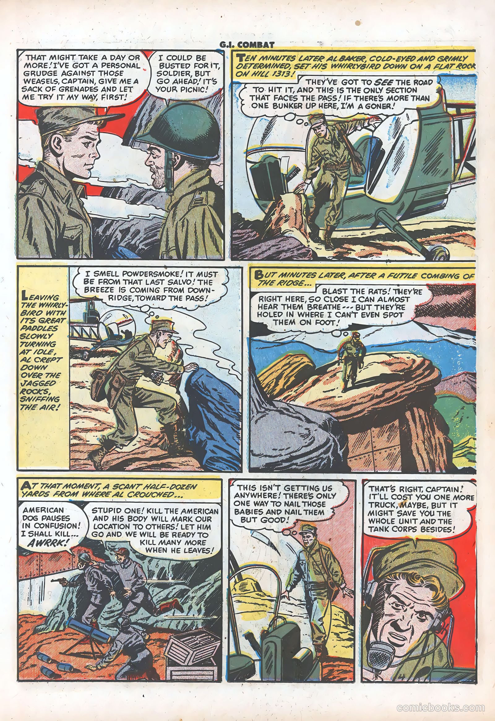 G.I. Combat #7 (1953) — page 16 of 37