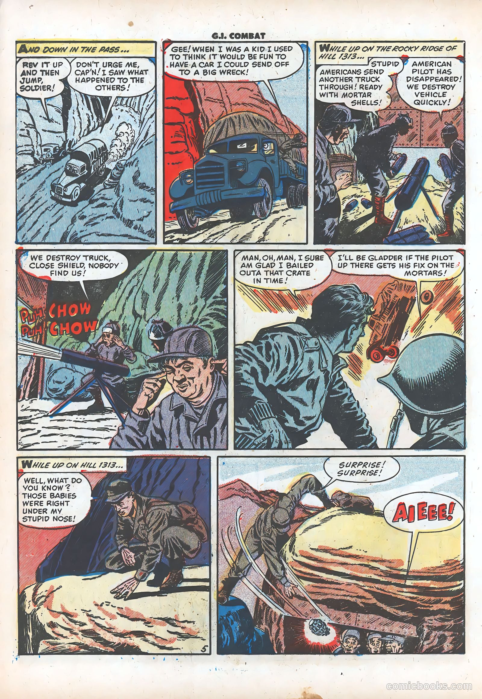 G.I. Combat #7 (1953) — page 17 of 37