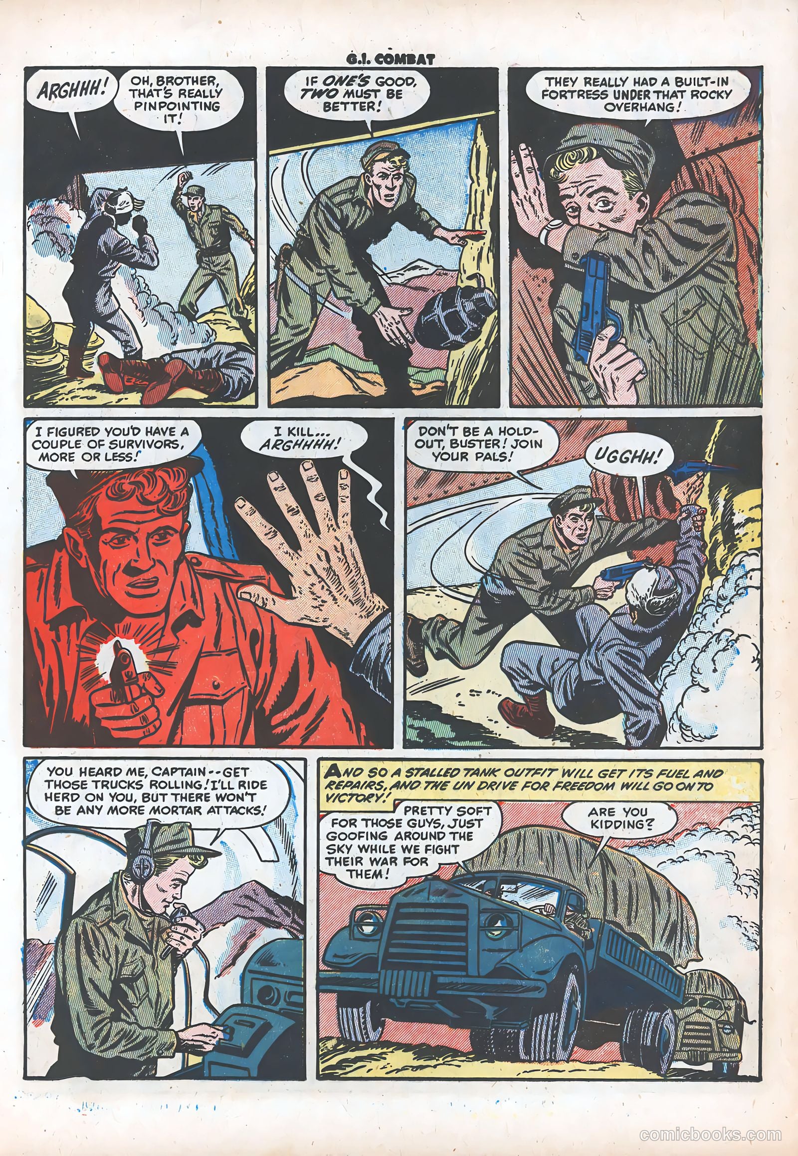 G.I. Combat #7 (1953) — page 18 of 37