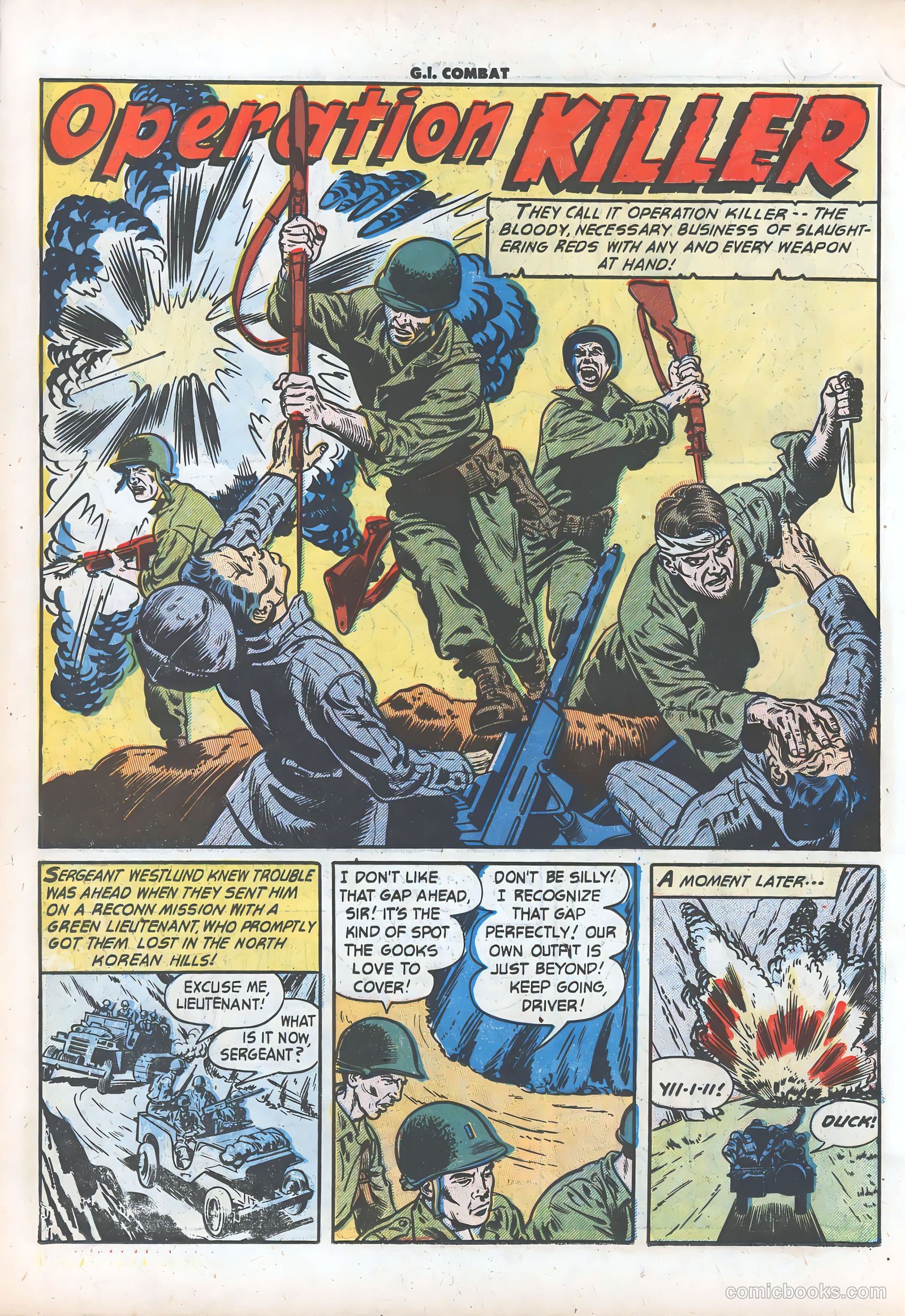 G.I. Combat #7 (1953) — page 19 of 37