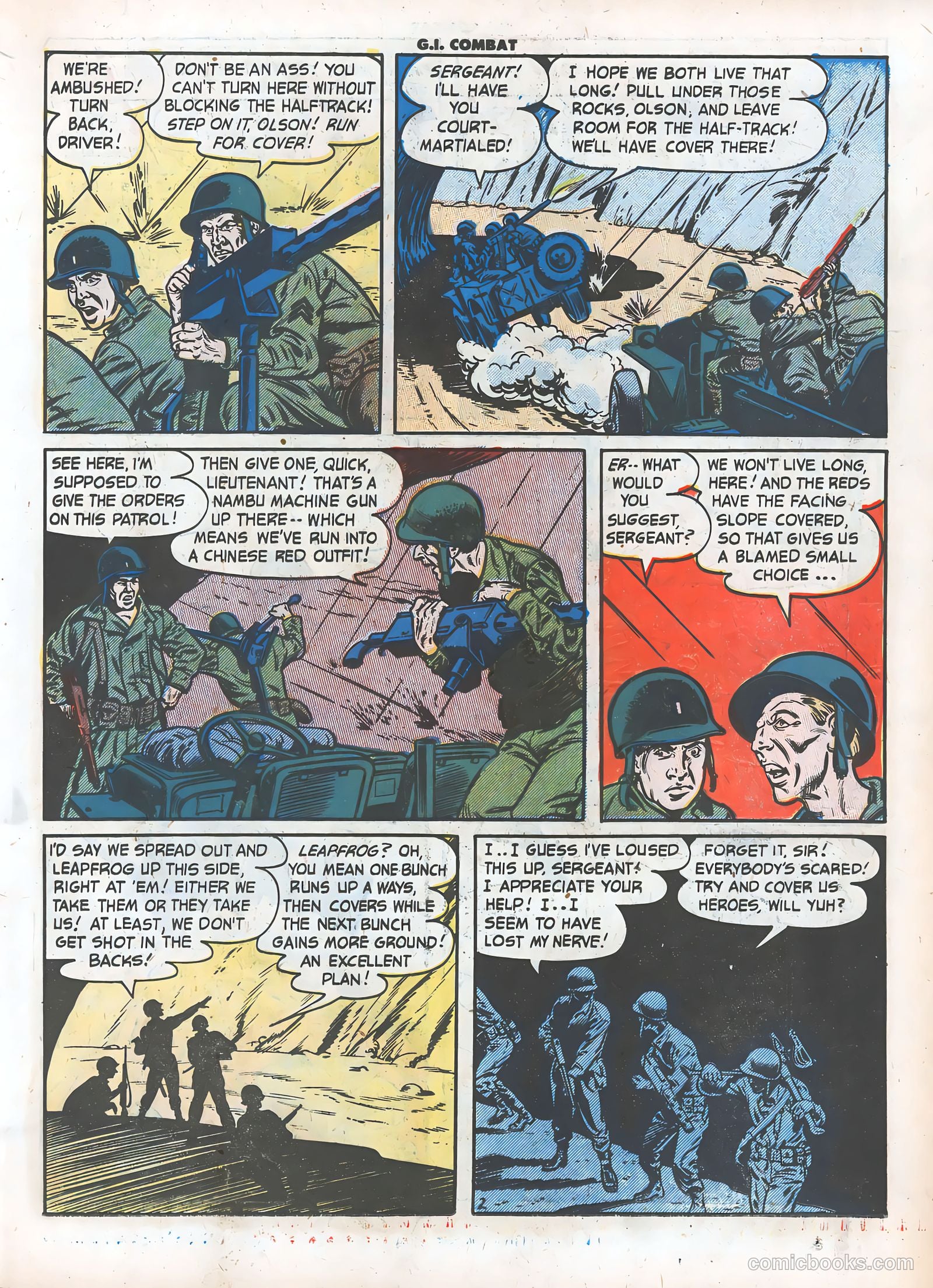 G.I. Combat #7 (1953) — page 20 of 37