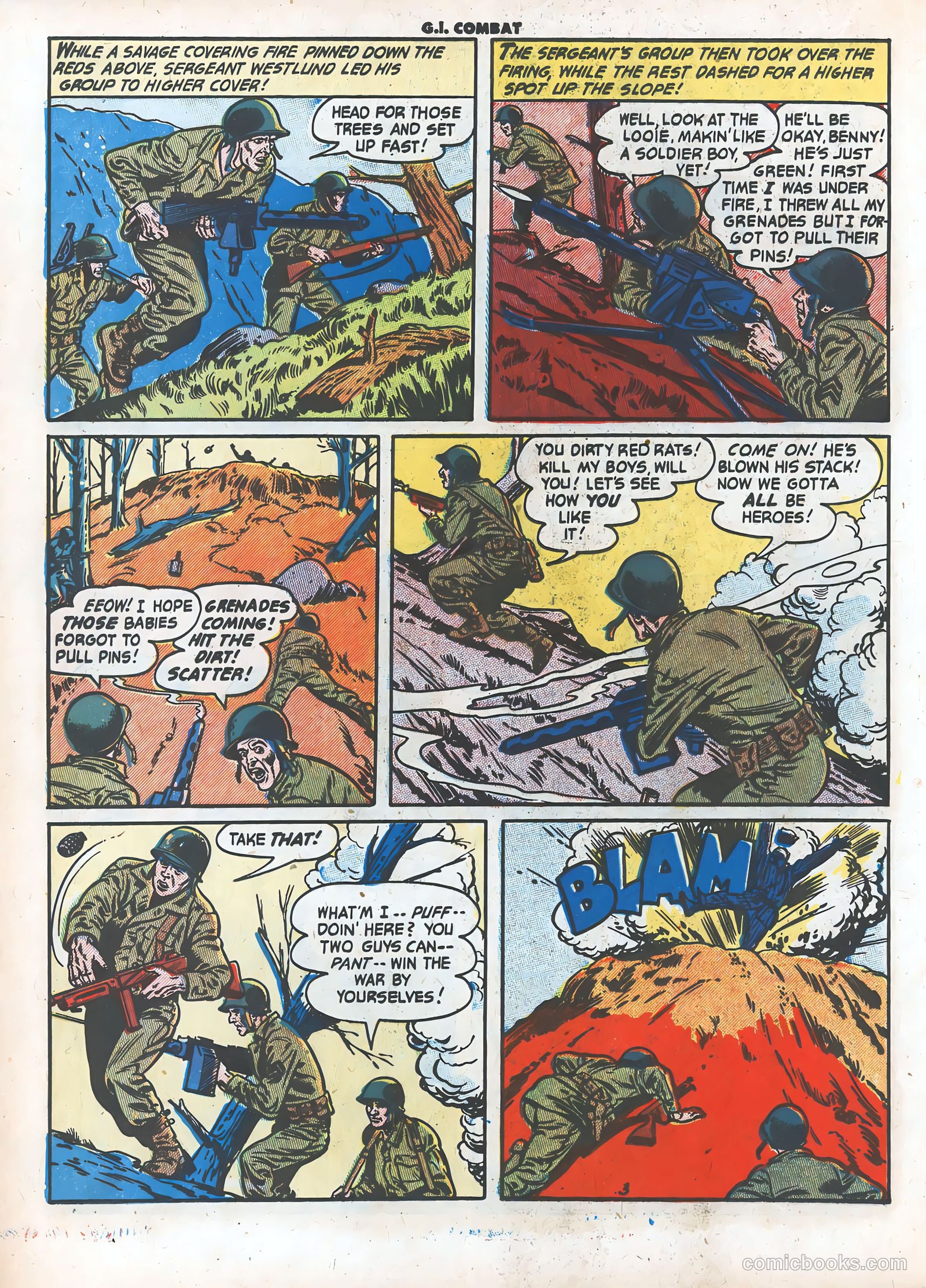 G.I. Combat #7 (1953) — page 21 of 37