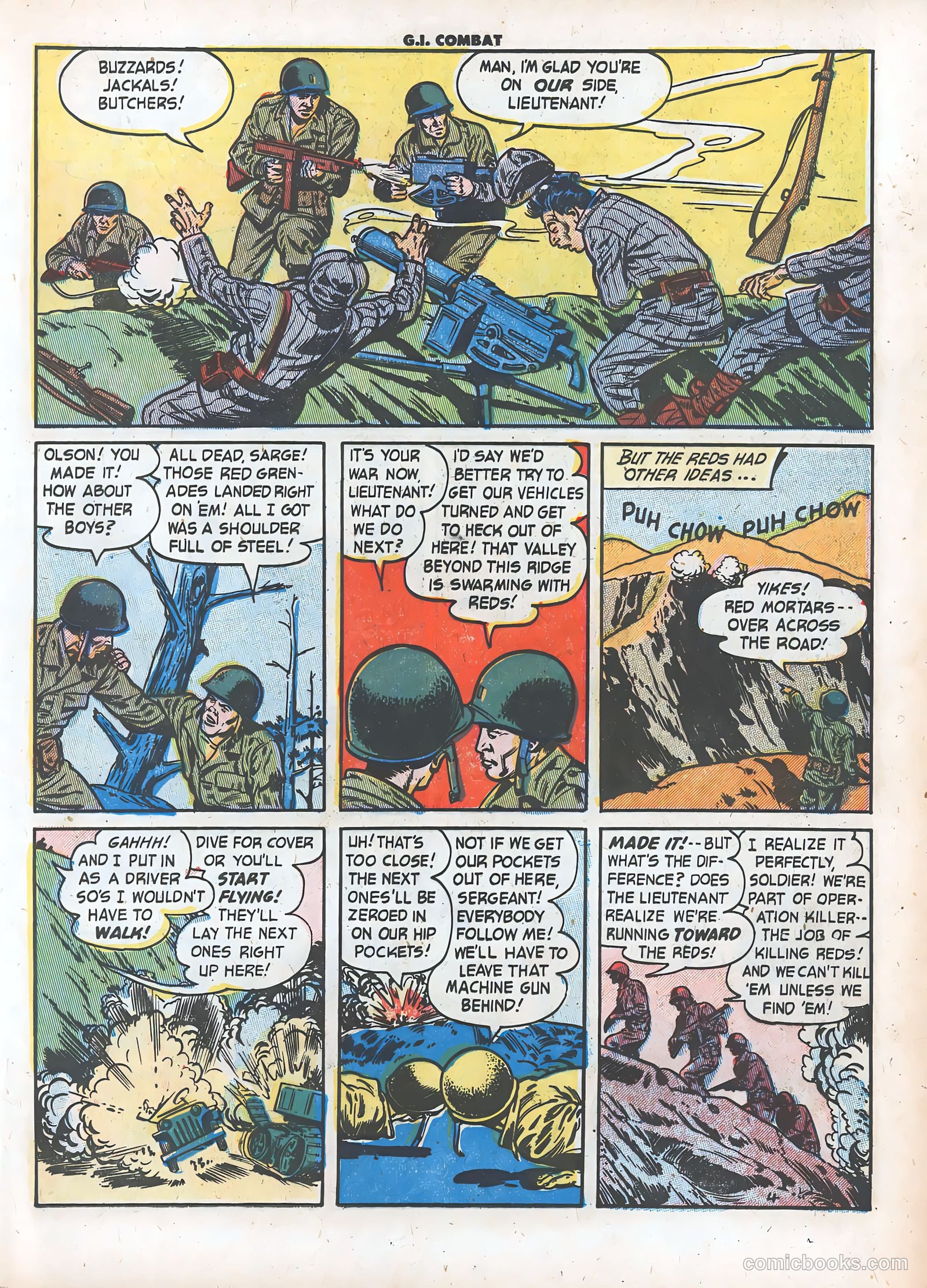 G.I. Combat #7 (1953) — page 22 of 37