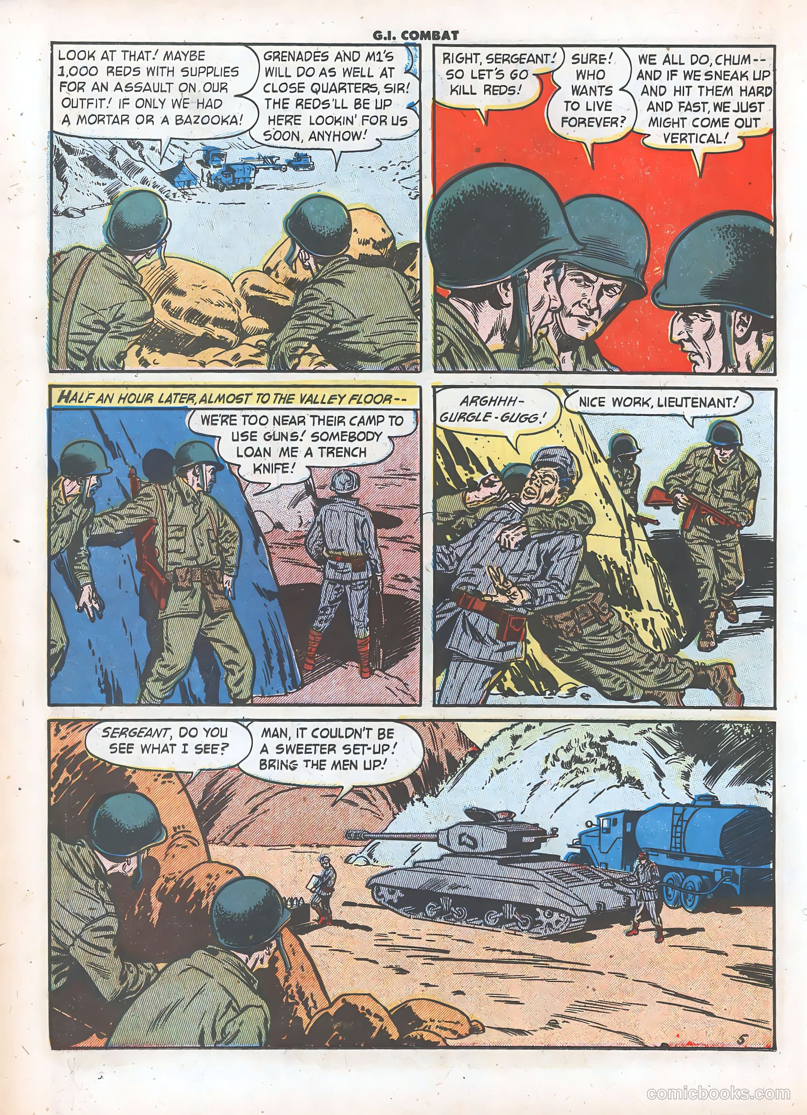 G.I. Combat #7 (1953) — page 23 of 37