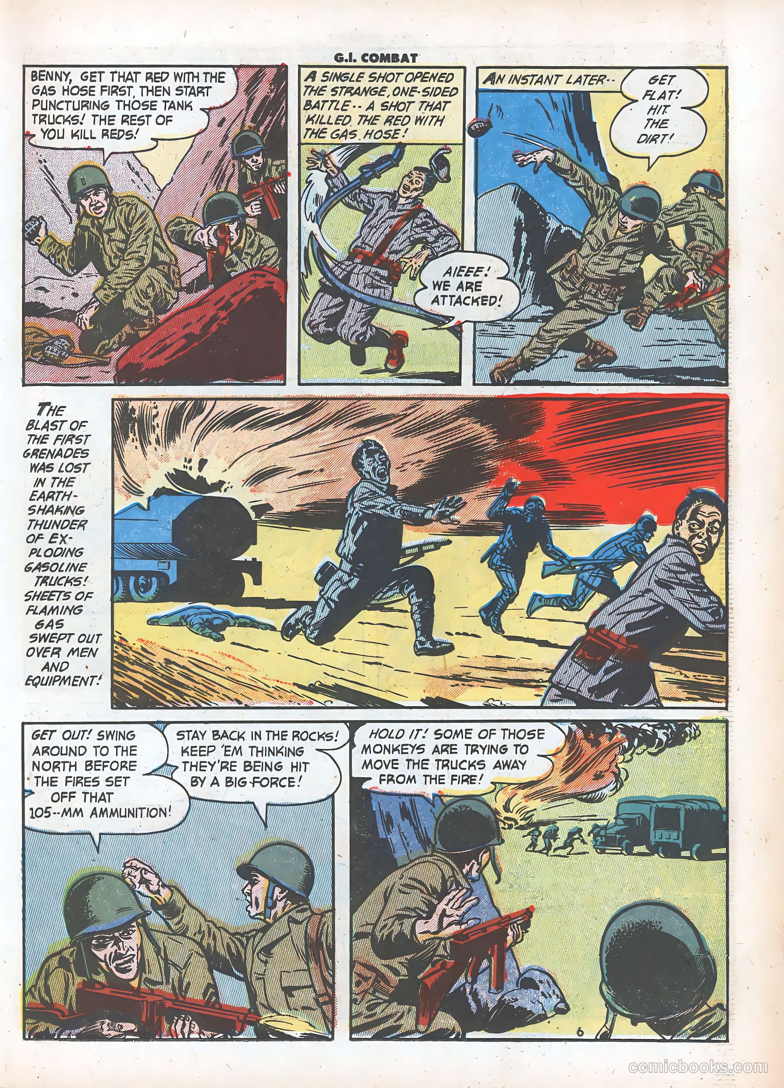 G.I. Combat #7 (1953) — page 24 of 37