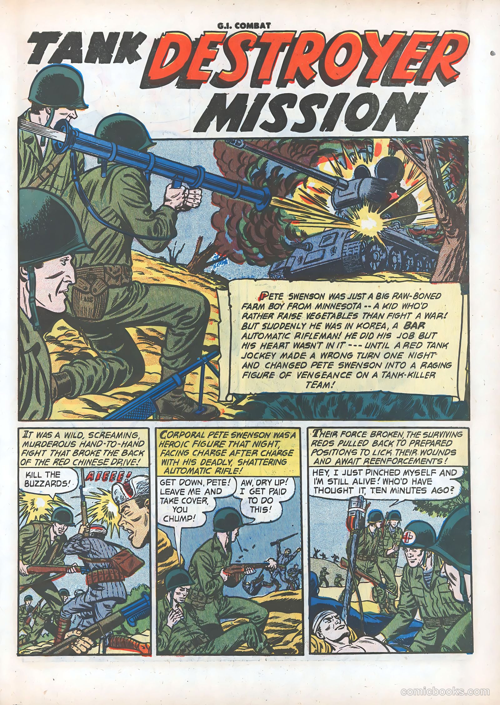 G.I. Combat #7 (1953) — page 28 of 37