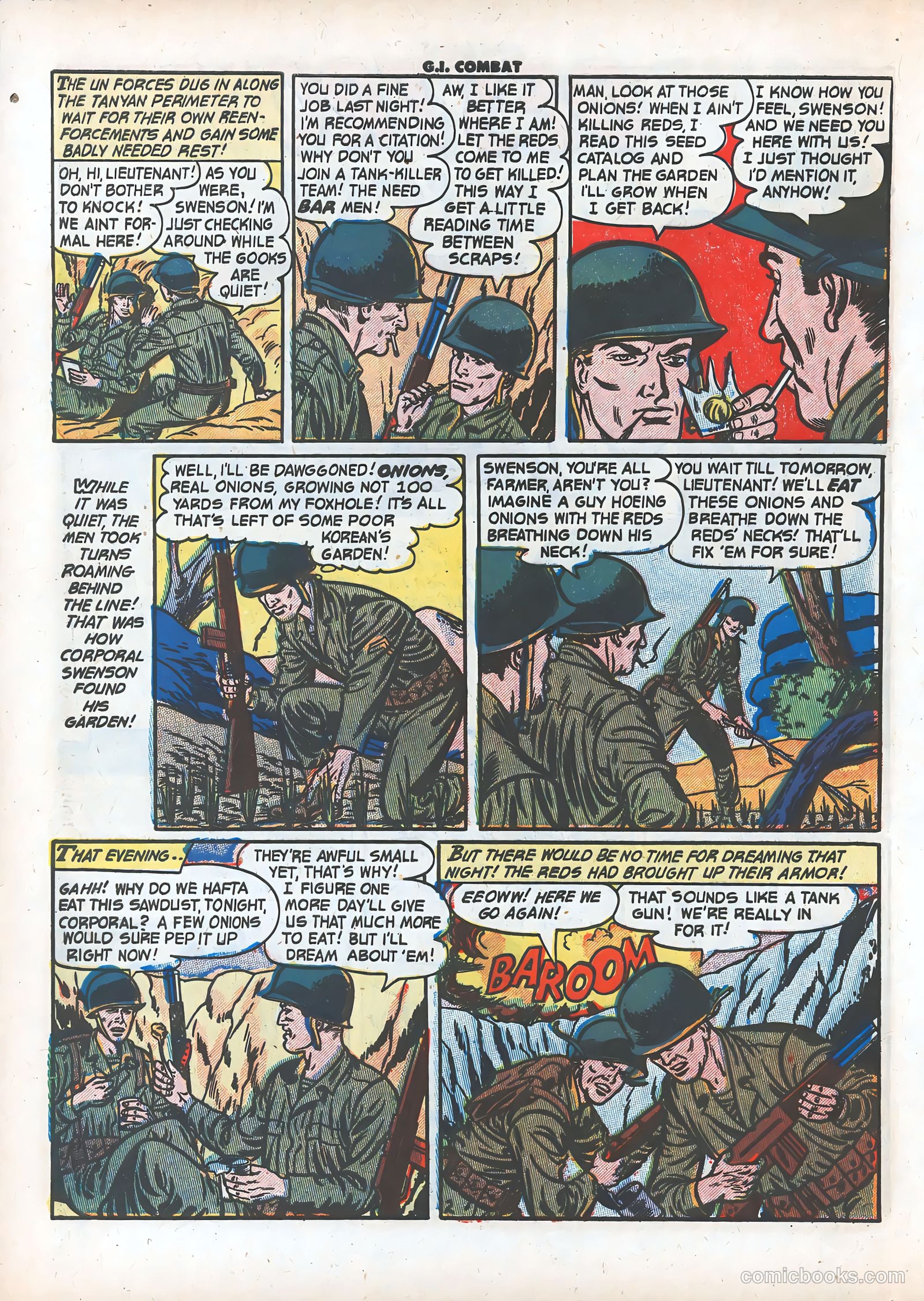 G.I. Combat #7 (1953) — page 29 of 37